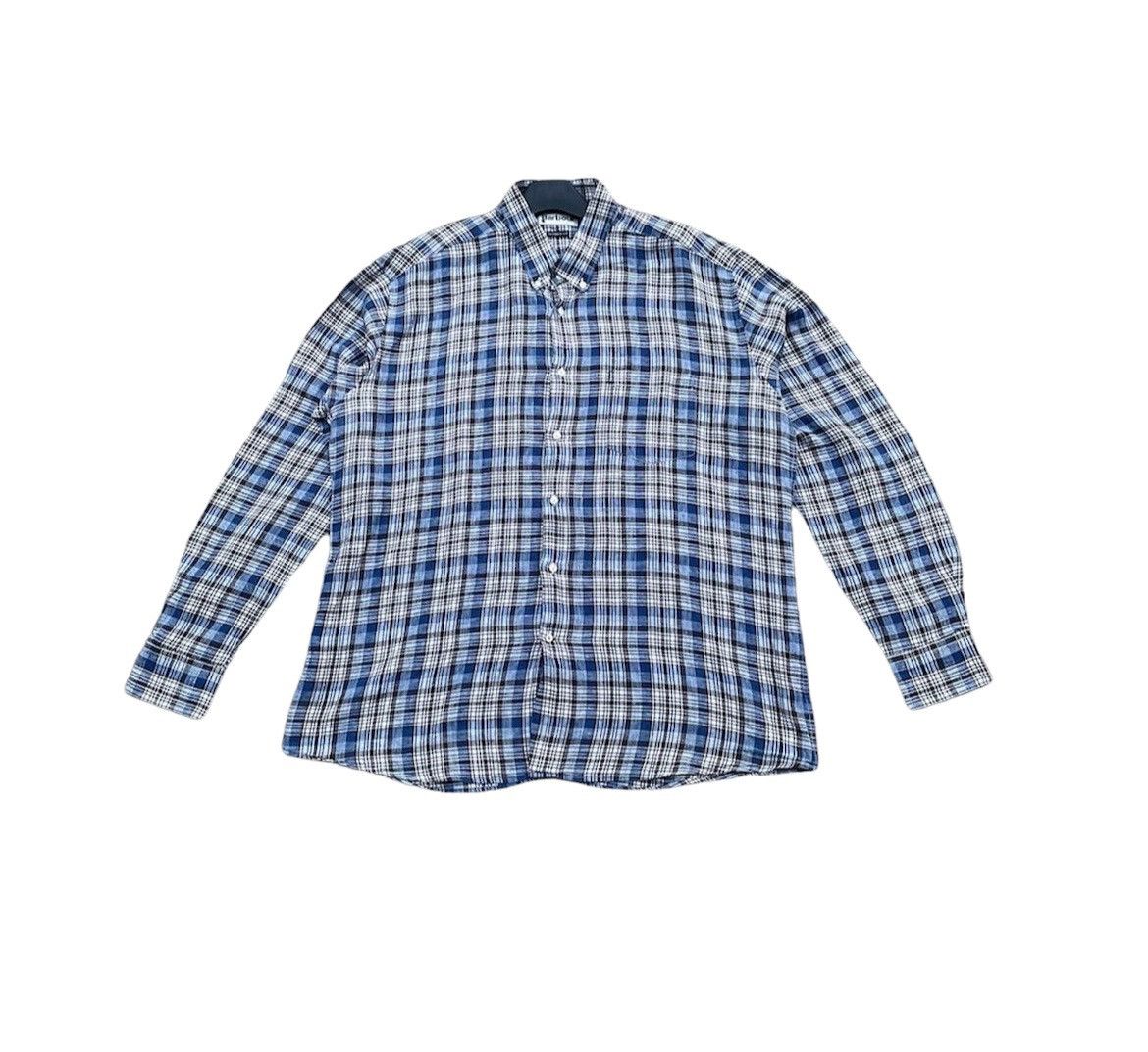Barbour Barbour Bernard Tailored Fit Checkered Shirt Size US XXL / EU 58 / 5 - 1 Thumbnail