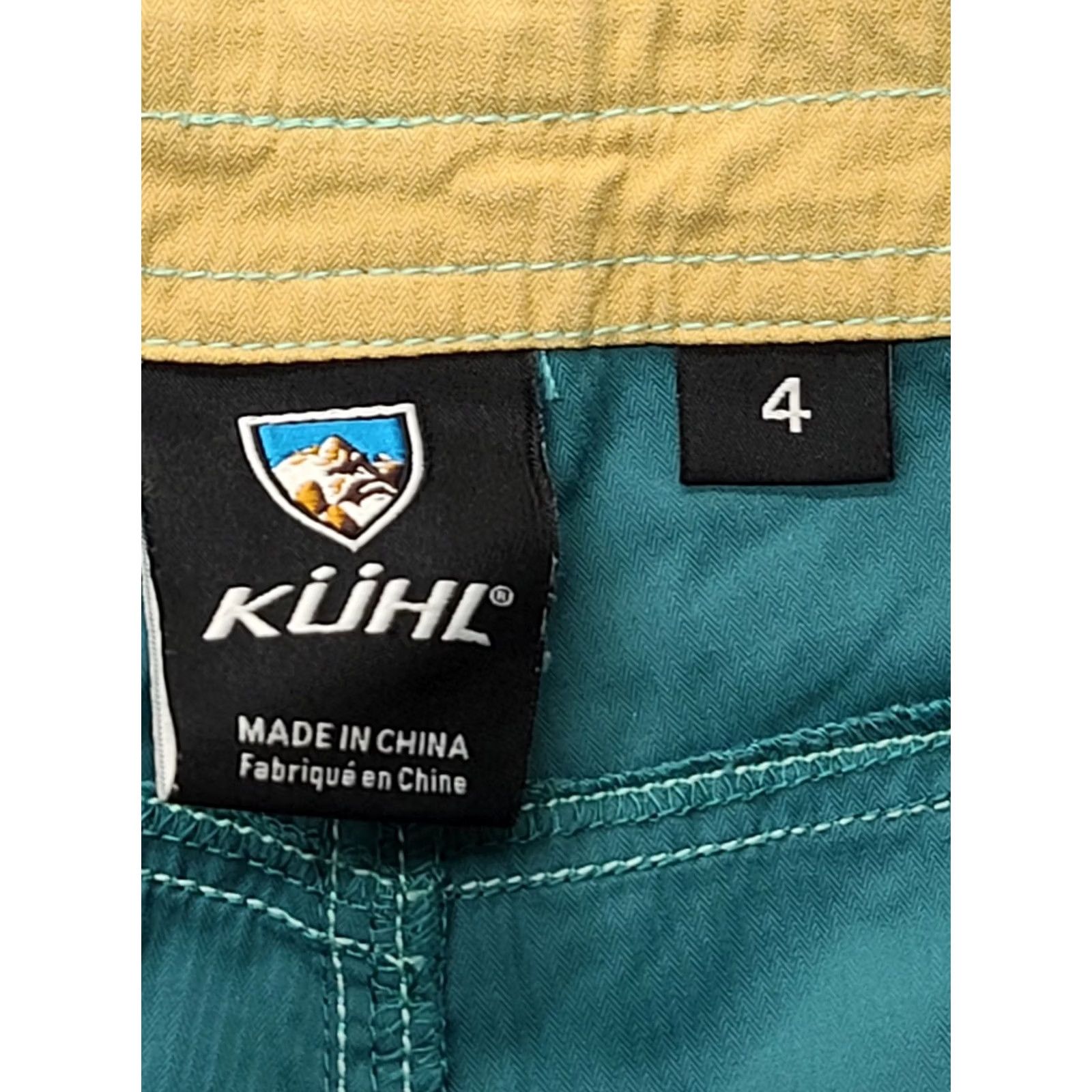 Vintage Kuhl Capri Pants Womens 4x20 Trekr Kapri Regular Fit Outdoors Hiking Stretch Capris Blue 20 in Inseam Ladies Shoes? Size 27" / US 4 / IT 40 - 2 Thumbnail