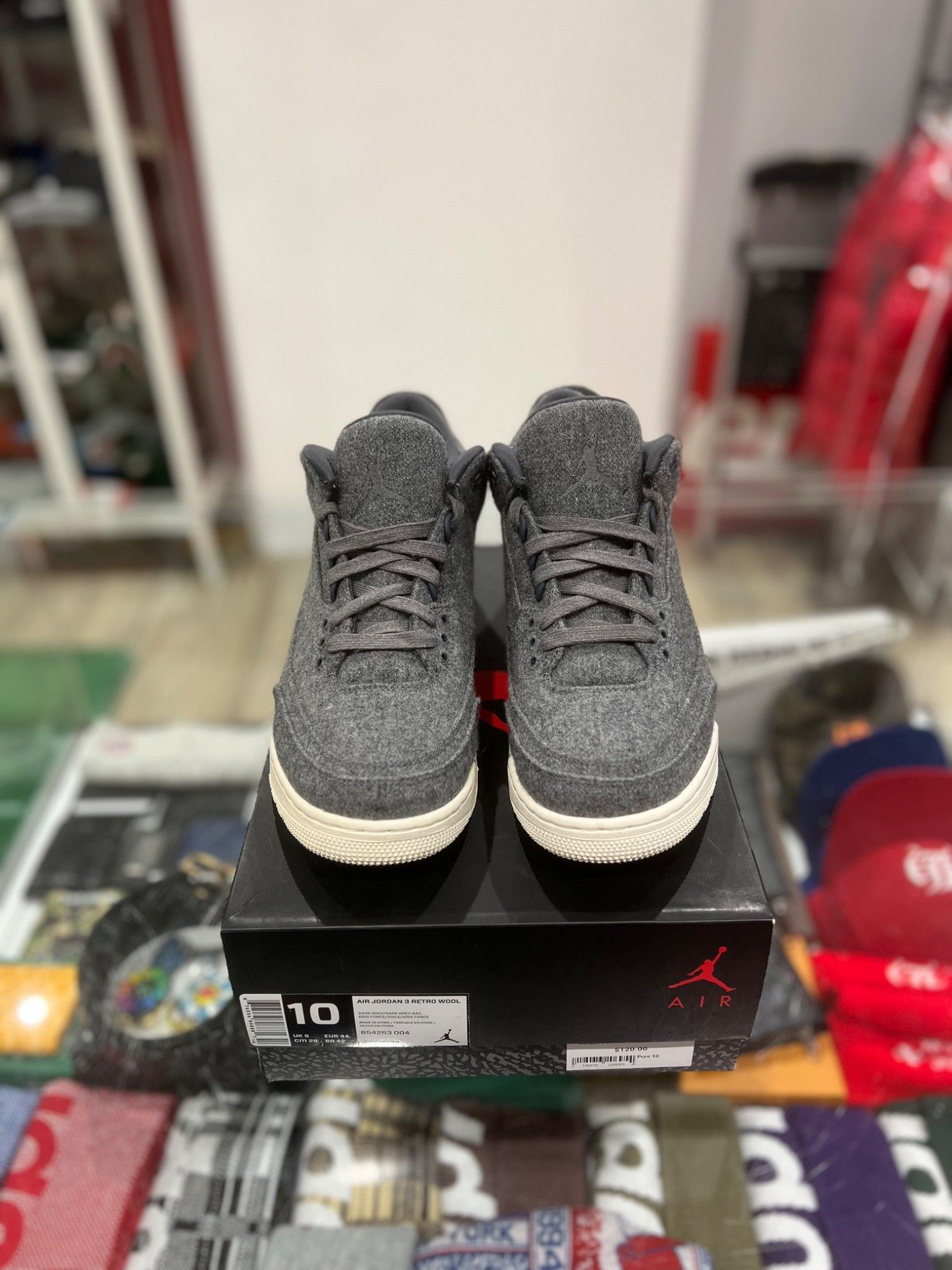 Jordan Brand Jordan 3 Wool Size US 10 / EU 43 - 3 Thumbnail