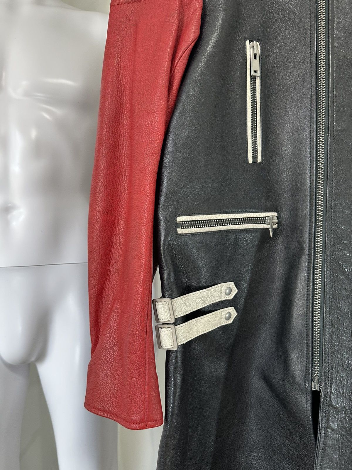 Maison Margiela Maison Margiela MM10 Runway Leather Biker Jacket Size US L / EU 52-54 / 3 - 7 Thumbnail