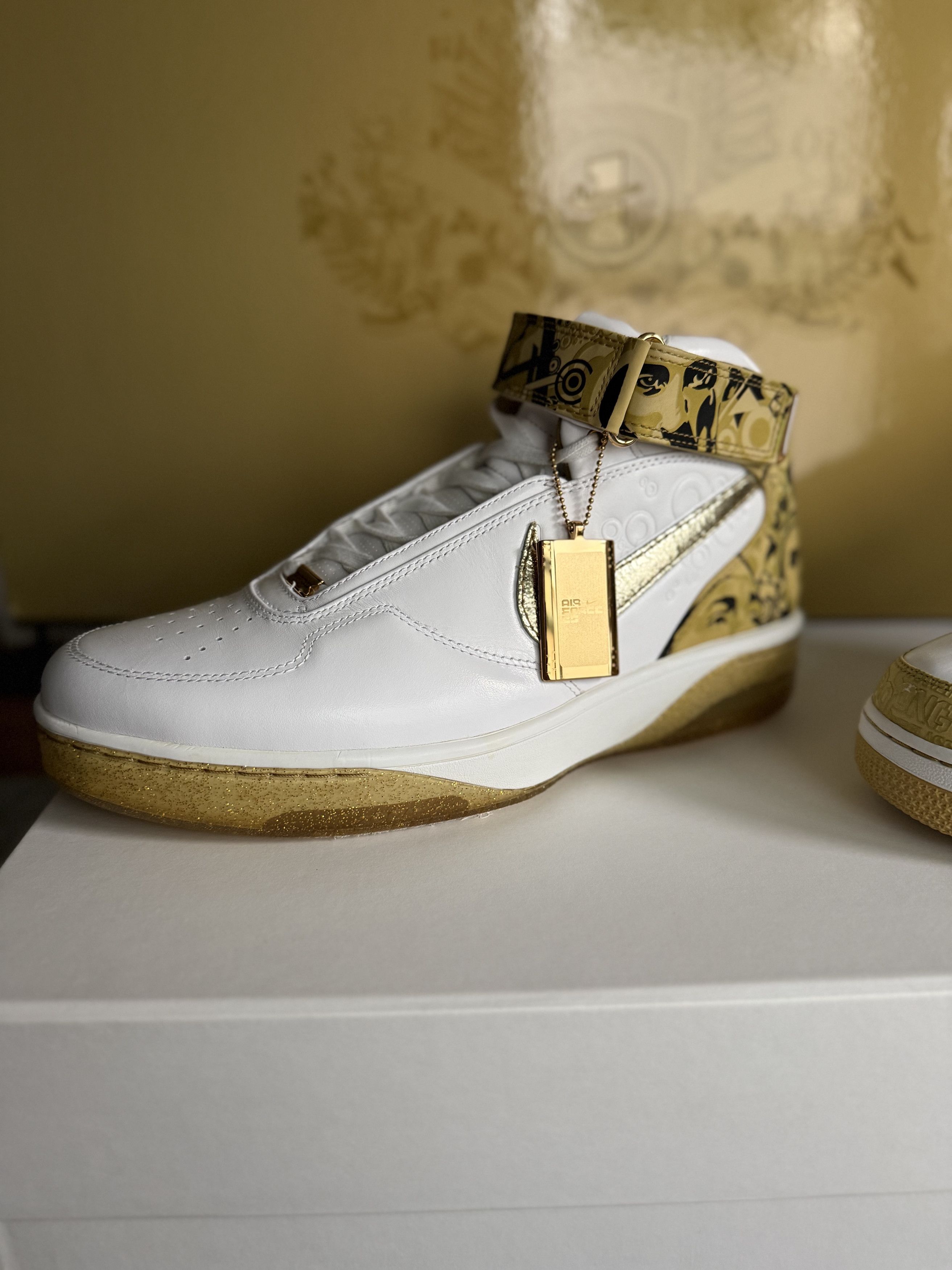 Nike AF25 Air Force 1 25th Anniversary Gold Legacy Pack Size US 11 / EU 44 - 3 Thumbnail