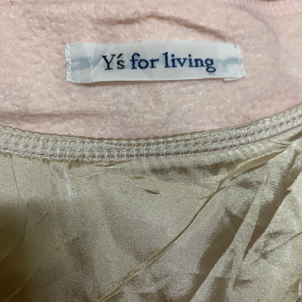 Yohji Yamamoto Yohji Pour Homme Suture Stitched Repaired Fleece Crewneck Size US M / EU 48-50 / 2 - 3 Thumbnail