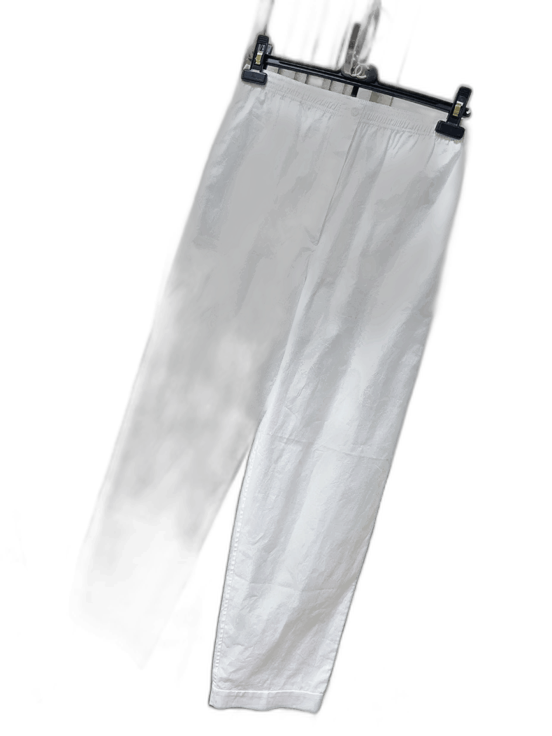 Miu Miu Miu Miu White Straight-Leg Pants Size 36" / US 14 / IT 50 - 1 Thumbnail