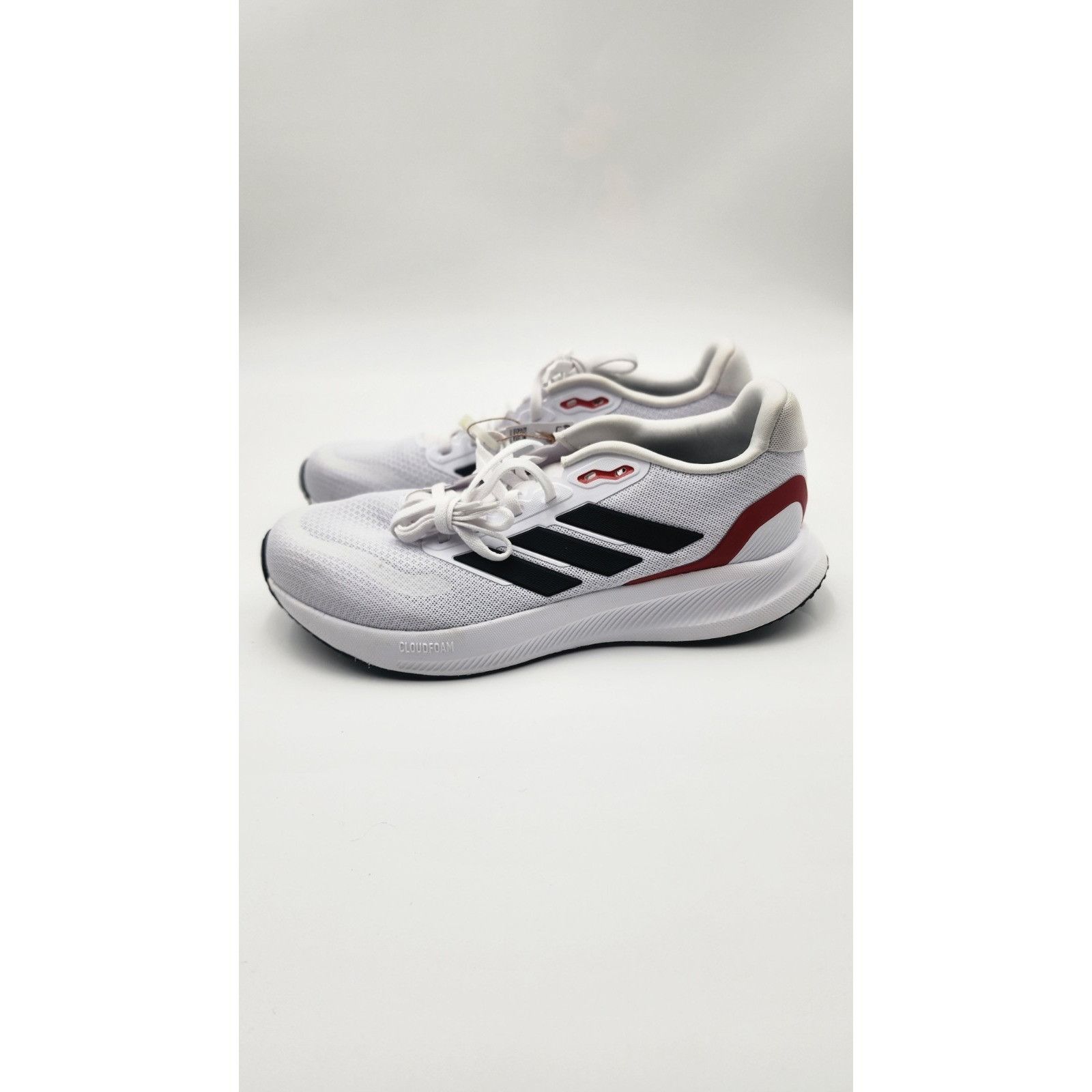 Adidas Adidas Runfalcon 5 White Black Red Cloudfoam Running Shoes M Size US 8 / EU 41 - 5 Thumbnail
