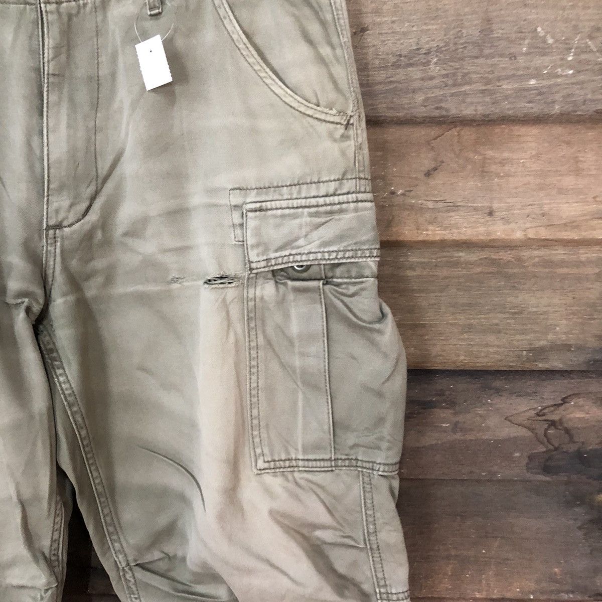 Alpha Industries DL Alpha Industries Brown Cargo Multipocket Pants #S2786 Size US 32 / EU 48 - 7 Thumbnail