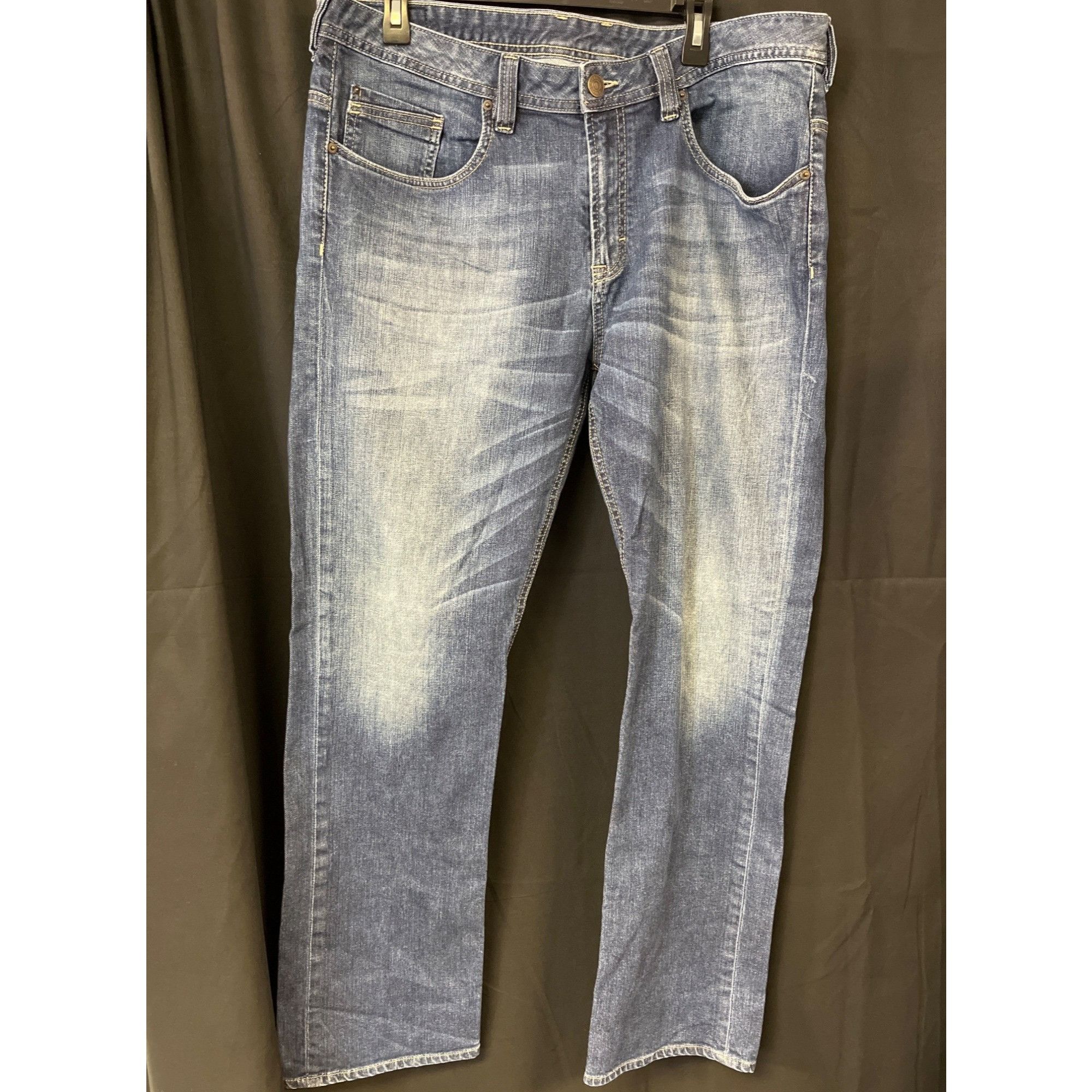 Buffalo David Bitton Buffalo David Bitton Men's Blue Jeans/Slim Fit 38x32 SKU 410 Size US 38 / EU 54 - 1 Thumbnail