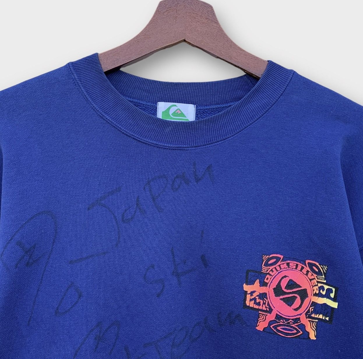 Quiksilver Rare! Vintage 90s Quiksilver Crewneck Big Logo Size US M / EU 48-50 / 2 - 4 Thumbnail