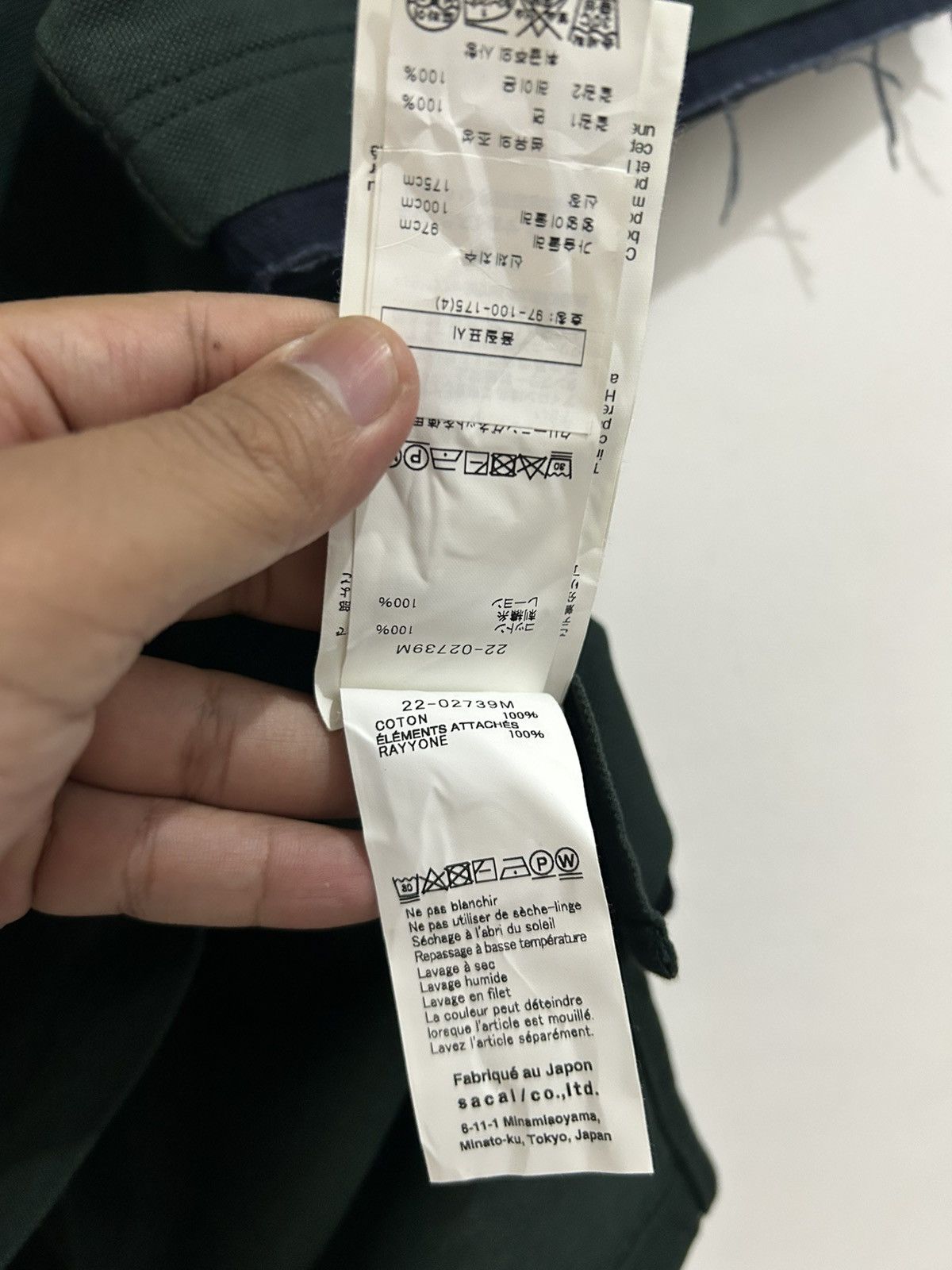 Sacai sacai patchwork Shirt Size US L / EU 52-54 / 3 - 8 Thumbnail