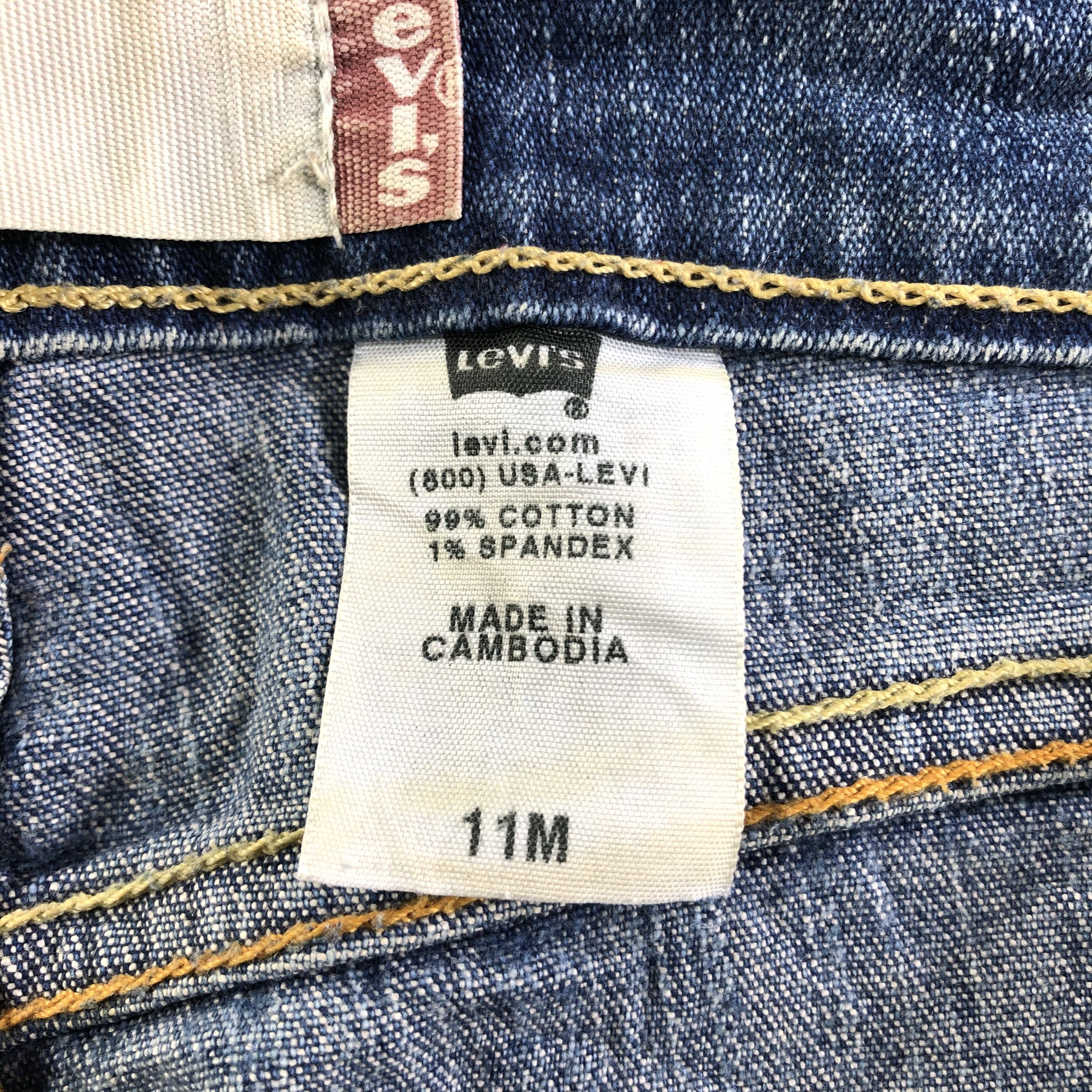 Levi's Vintage Levis Jeans-J3414 Size 35" - 9 Thumbnail