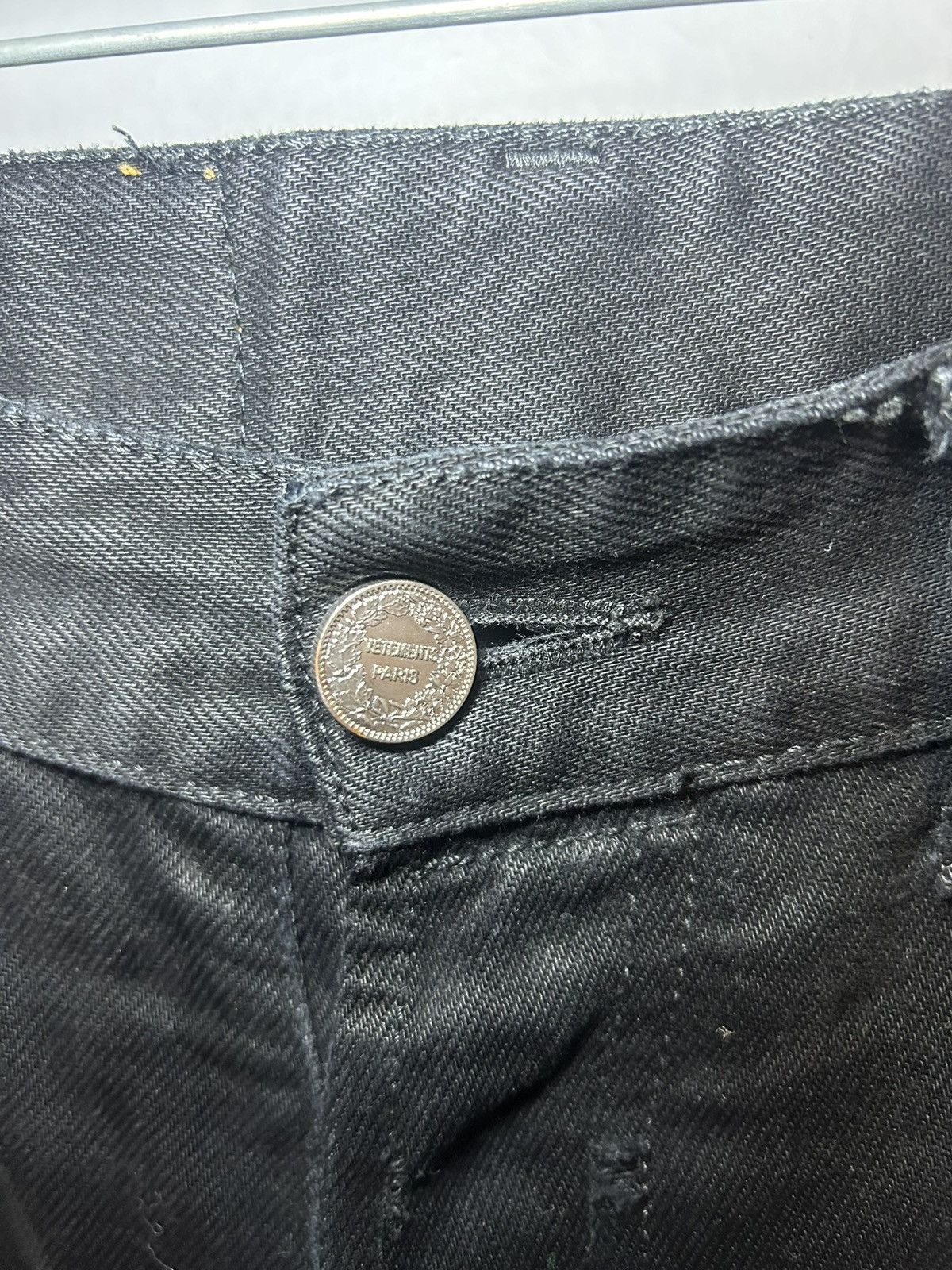 Vetements Vetements baggy black denim jeans Size US 34 / EU 50 - 5 Thumbnail