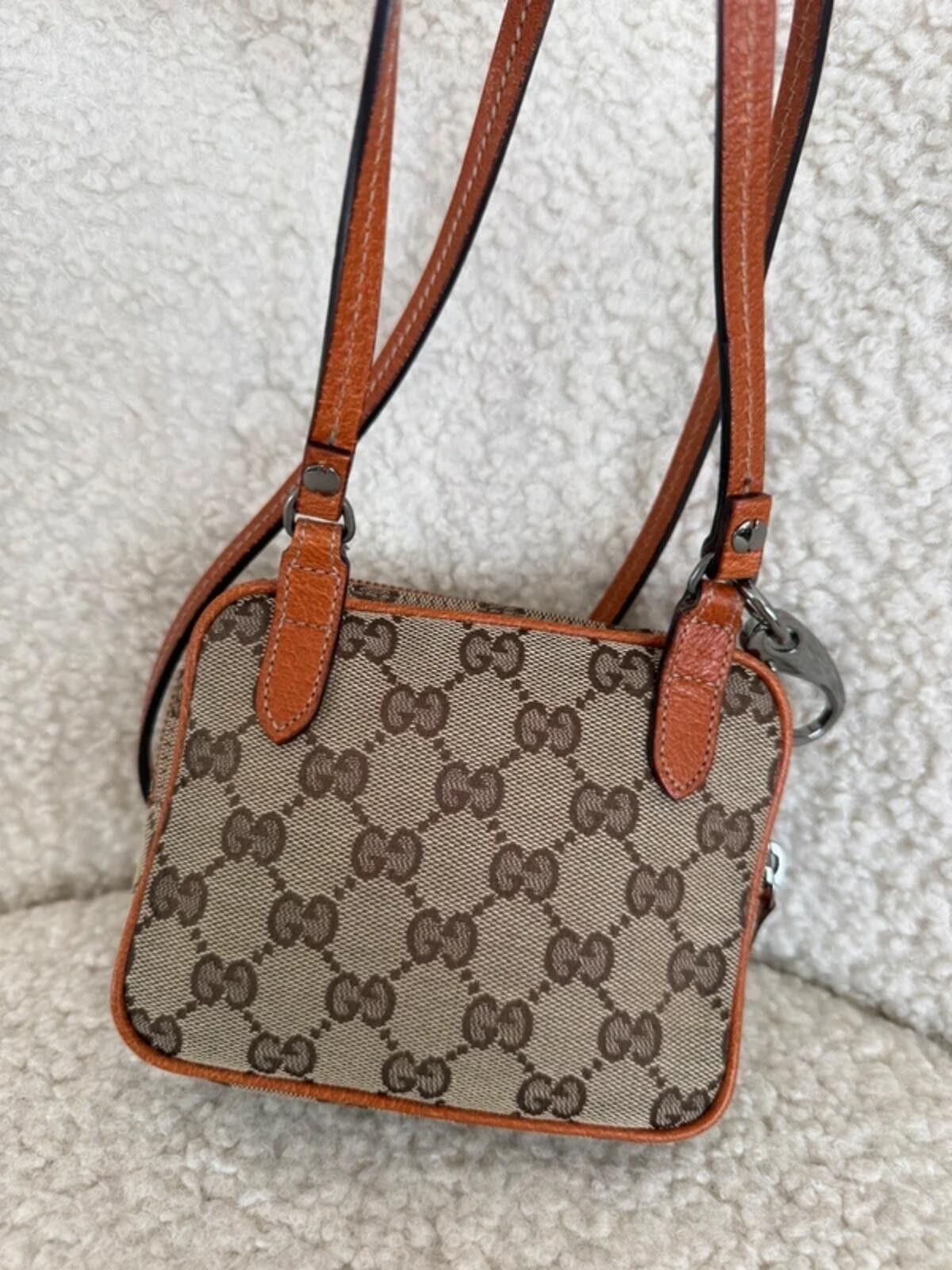 Gucci Gucci GG Canvas Mini Crossbody Bag Size ONE SIZE - 7 Thumbnail