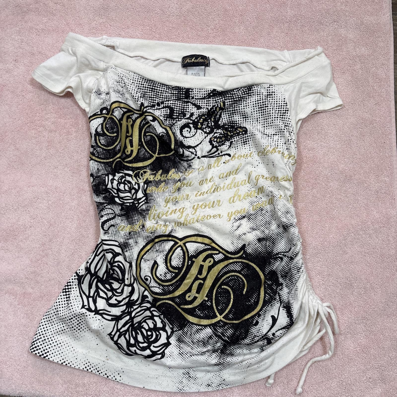 Other y2k grunge graphic baby tee Size XXL / US 16-18 / IT 52-54 - 1 Thumbnail