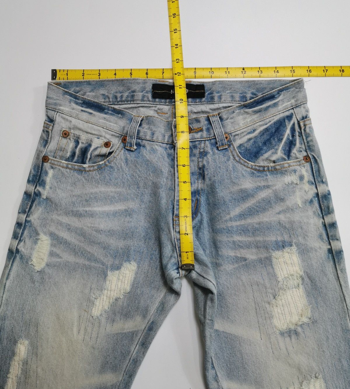 Japanese Brand Limited Japan Boro Denim Jeans Kapital inspire Size US 31 - 8 Thumbnail