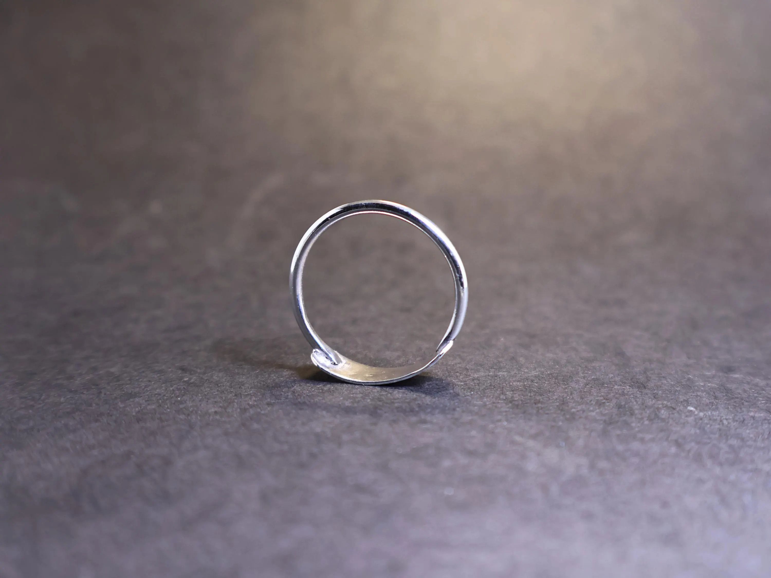 Handmade Hammered Ring, Sterling Silver Handmade Ring, Gift For Her, Size ONE SIZE - 8 Thumbnail