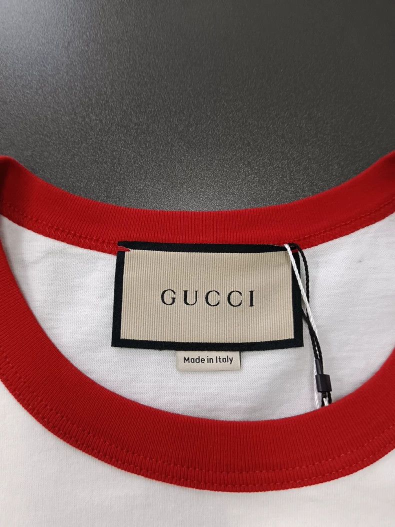 Gucci Gucci Pear pattern letter printed short-sleeved T-shirt 250 Size US XS / EU 42 / 0 - 2 Thumbnail