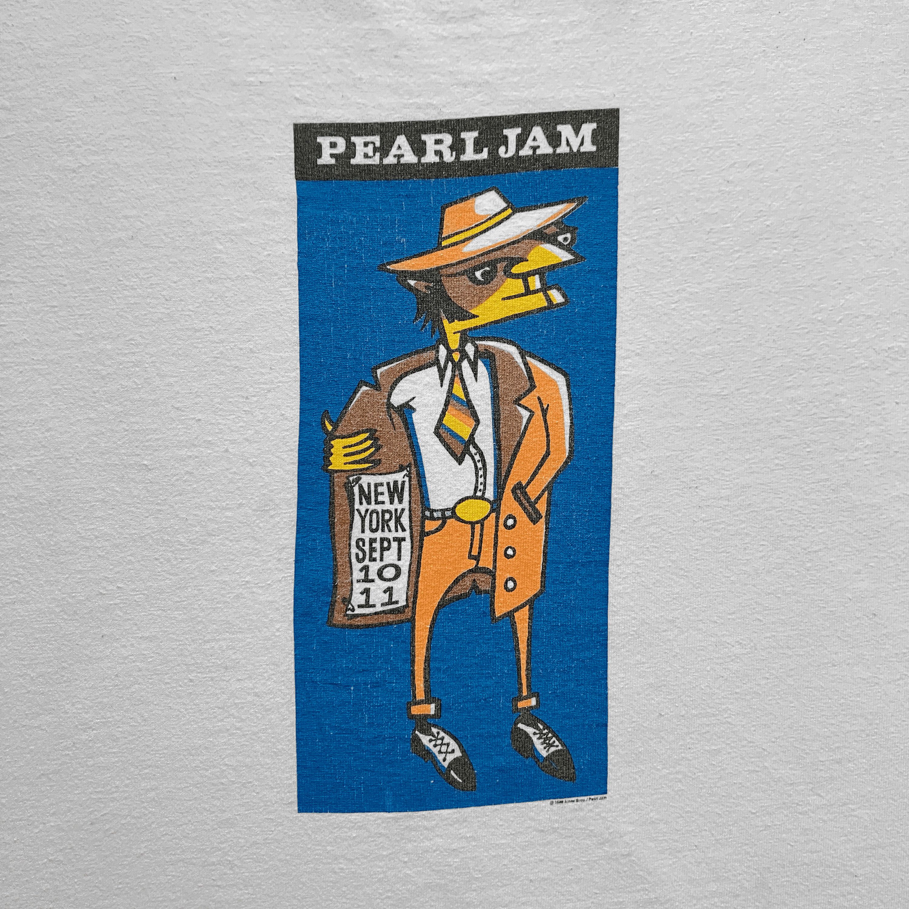 Band Tees Vintage 1998 Pearl Jam Ames Bros T-Shirt Size US L / EU 52-54 / 3 - 2 Thumbnail