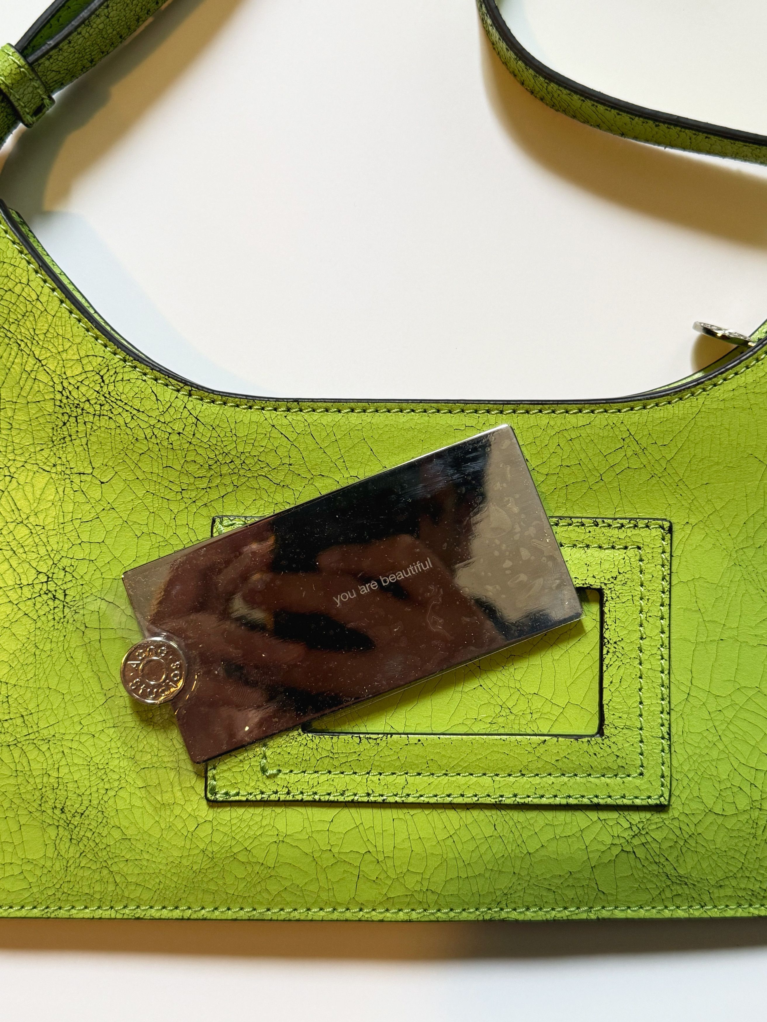 Acne Studios ACNE STUDIOS PLATT CRACKED BAG Size ONE SIZE - 4 Thumbnail