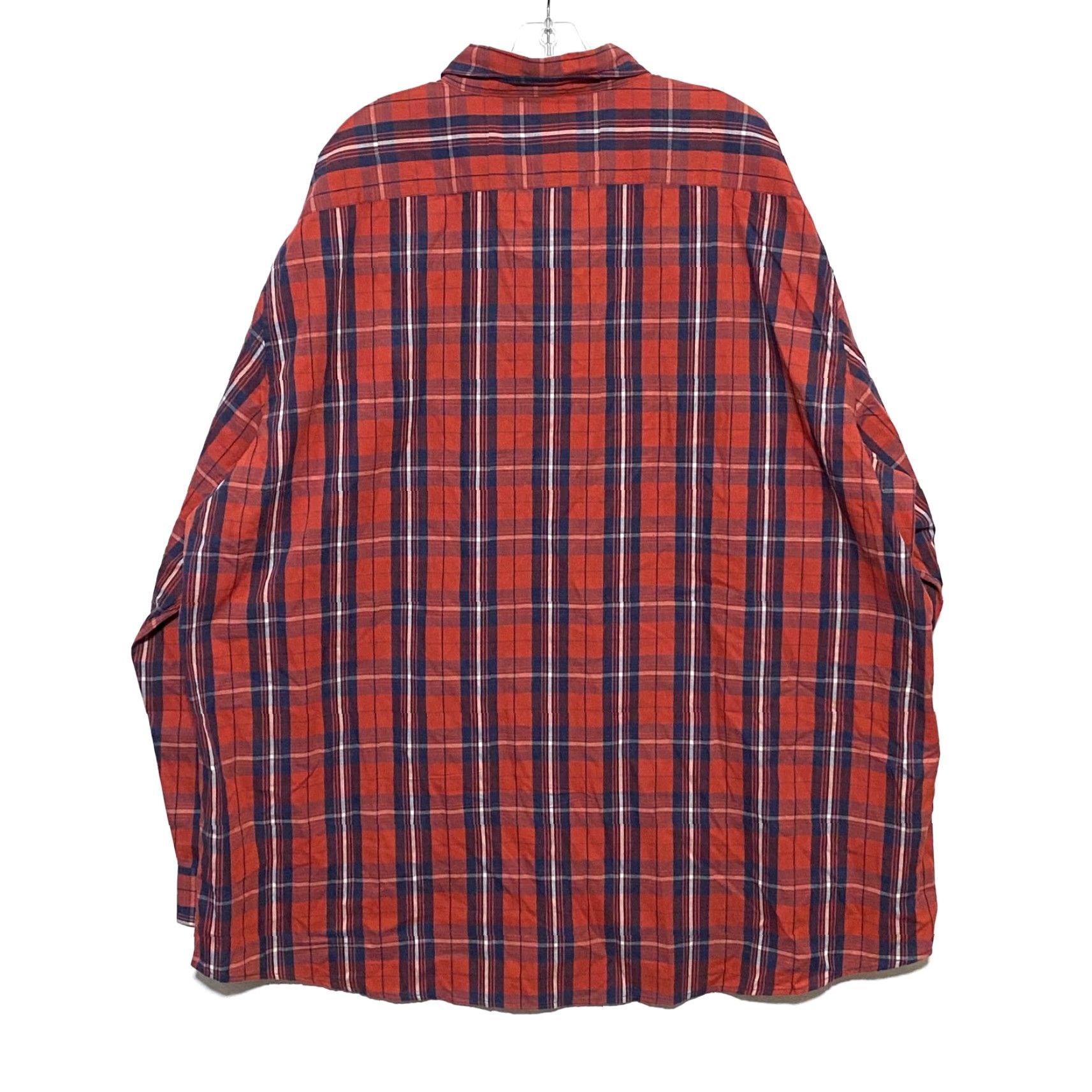 Lee VINTAGE Lee Red Plaid Button Shirt Mens 3XL Easy Care Stretch Preppy Casual Gorpcore NWT Size US XXL / EU 58 / 5 - 3 Thumbnail