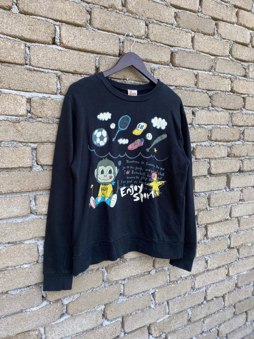 Japanese Brand La Horner Sportwear Crewneck Sweatshirt Size US L / EU 52-54 / 3 - 3 Thumbnail