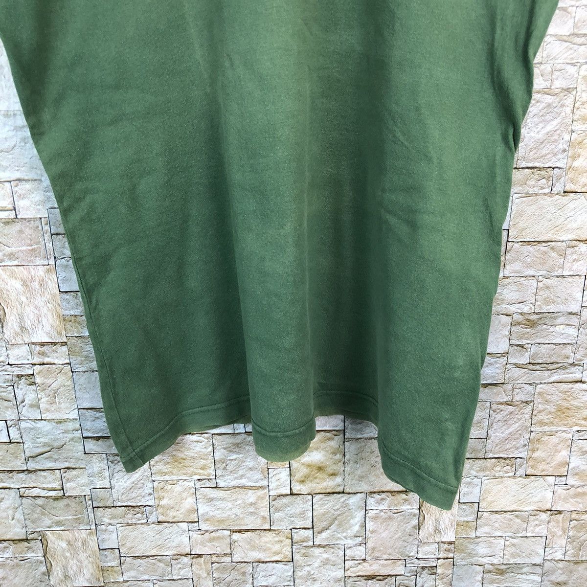 Adidas Adidas vintage ringer Green faded Tee #A570 Size US M / EU 48-50 / 2 - 6 Thumbnail
