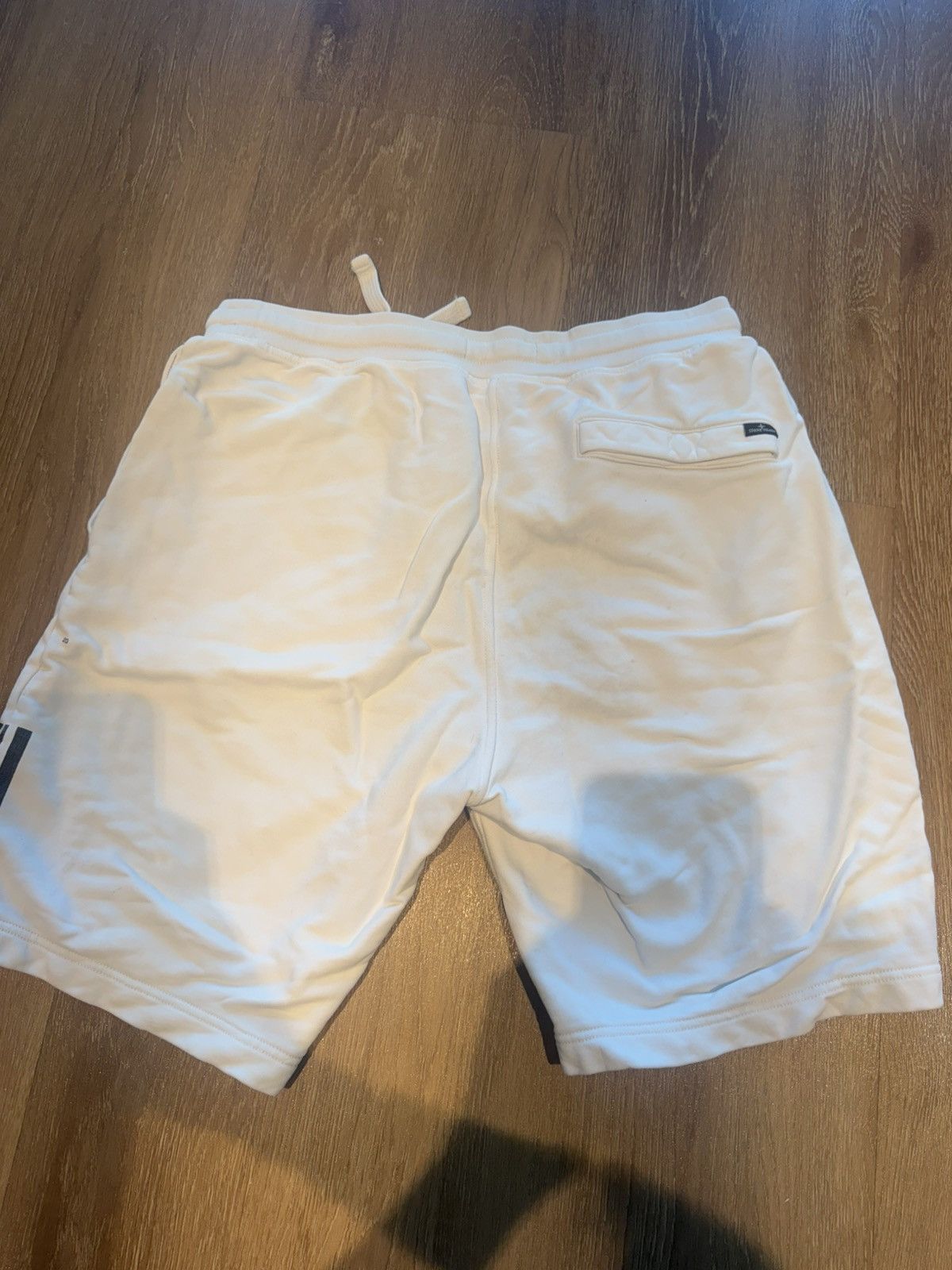 Stone Island Stone Island Cream Sweat Shorts Size US 33 - 5 Thumbnail