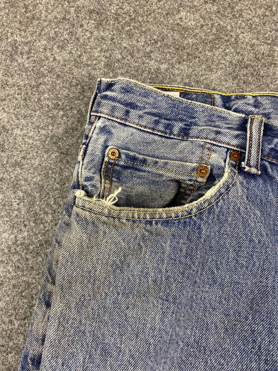 Levi's levis 550 relaxed fit baggy denim nice design Size US 43 - 10 Thumbnail