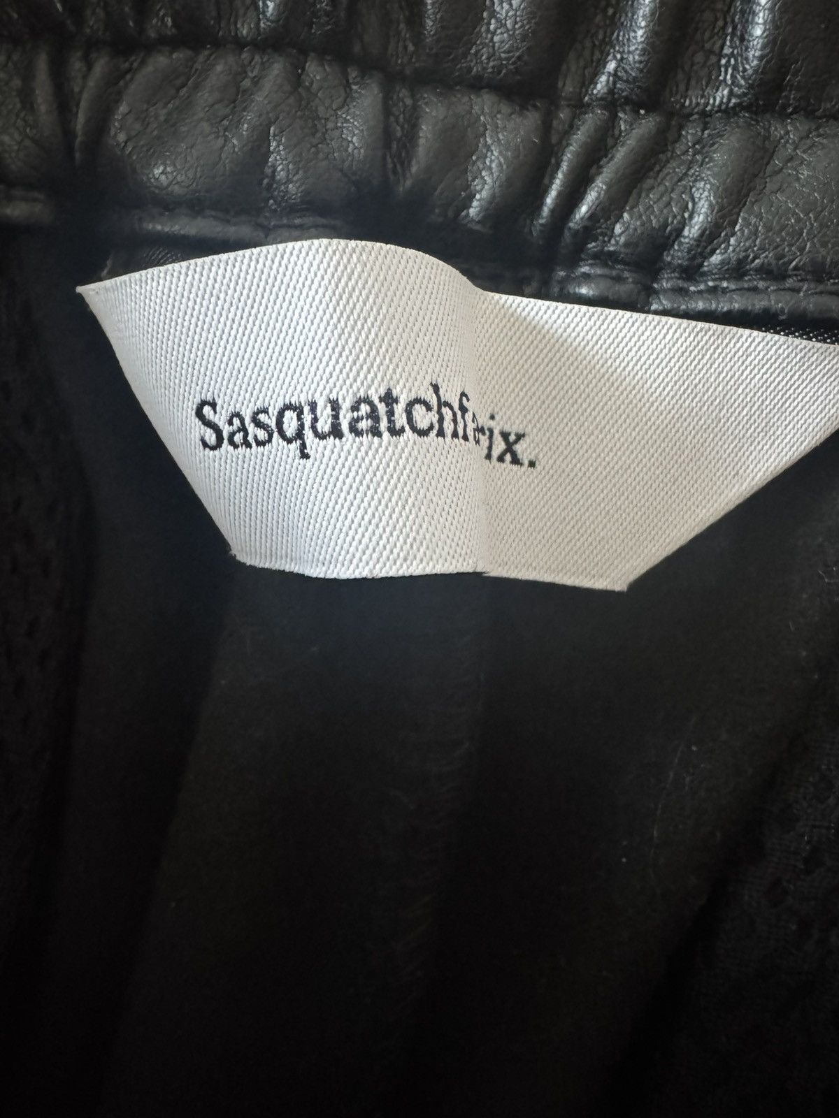 Sasquatchfabrix Black faux leather pants Size US 29 - 5 Thumbnail