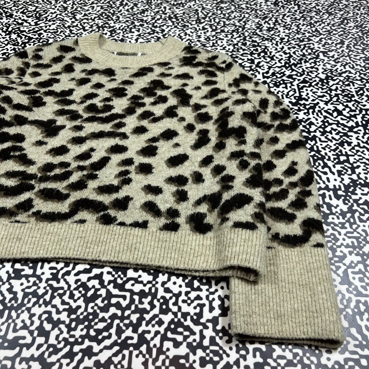 Japanese Brand Vintage Y2K Japanese Leopard Style Boxy Sweater 90s Size M / US 6-8 / IT 42-44 - 10 Thumbnail