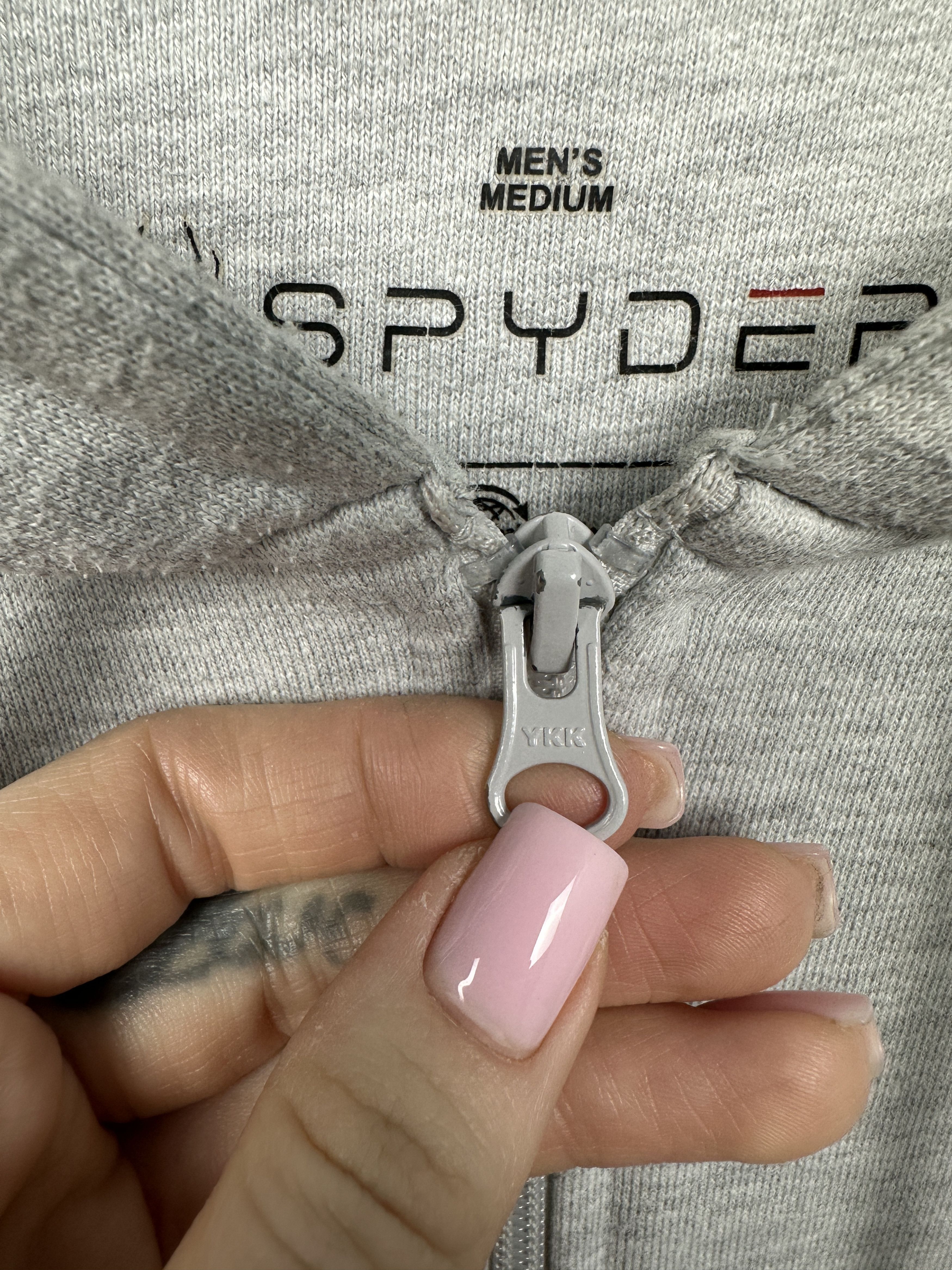 Spyder Spyder Mens Outdoor Zip Hoodie Size US M / EU 48-50 / 2 - 3 Thumbnail