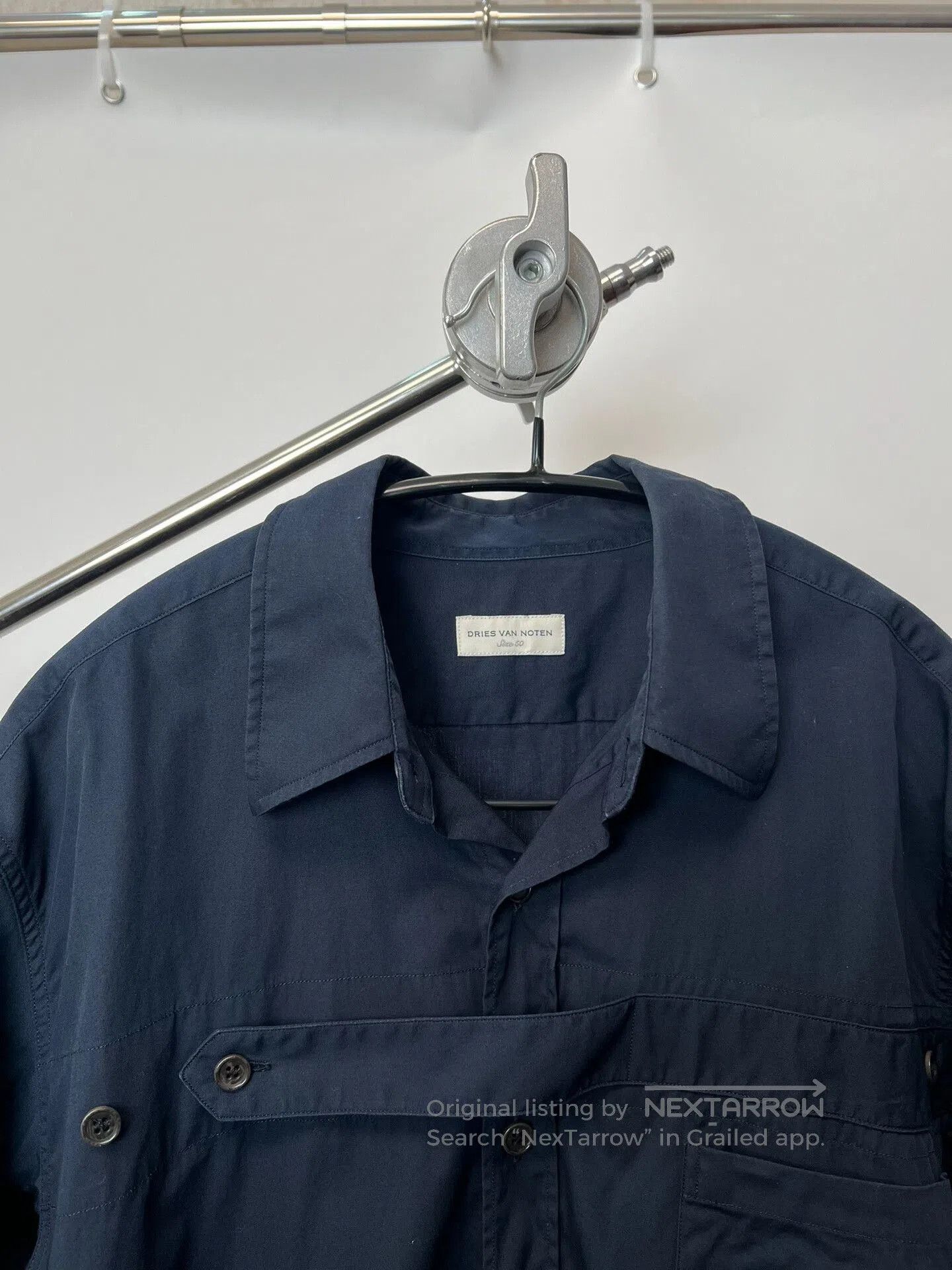 Dries Van Noten Dries Van Noten Wrap Detail Shirt. Size US M / EU 48-50 / 2 - 3 Thumbnail