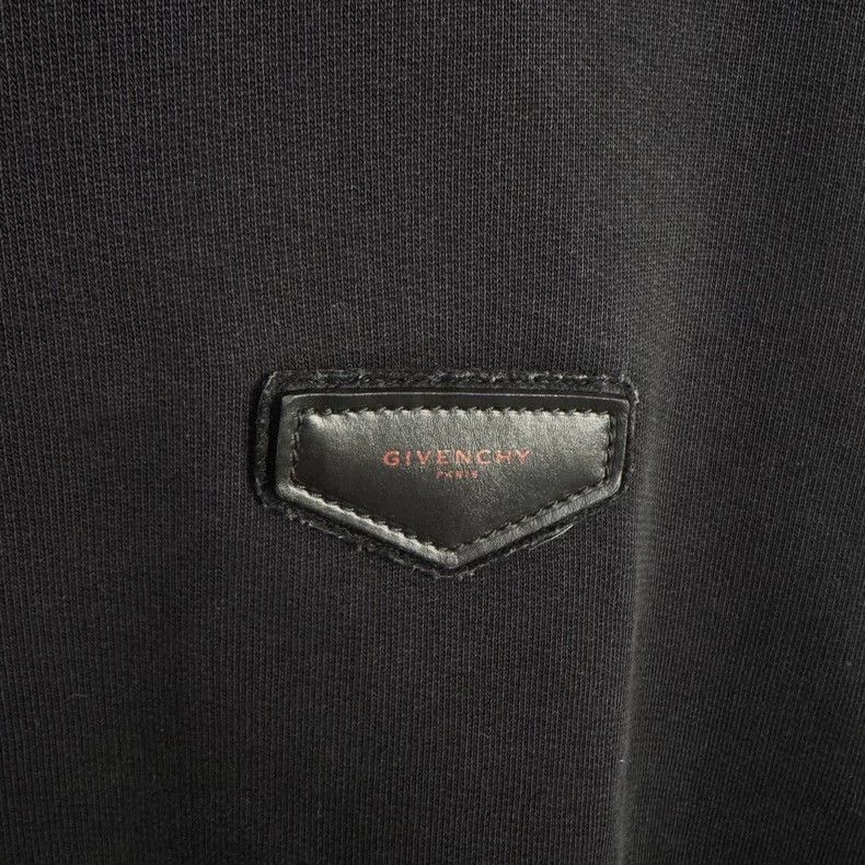 Givenchy Givenchy Small Logo Leather Patch Hoodie 2505-Nextarrow Size US M / EU 48-50 / 2 - 3 Thumbnail
