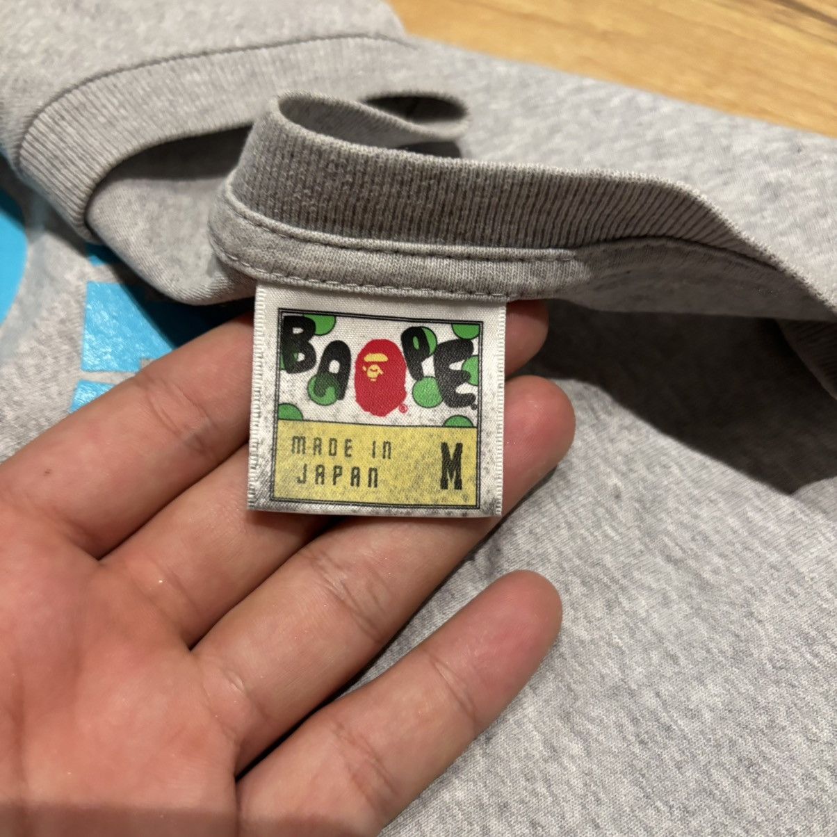 Bape Bape Baby Blue College Logo Tee Size US M / EU 48-50 / 2 - 5 Thumbnail
