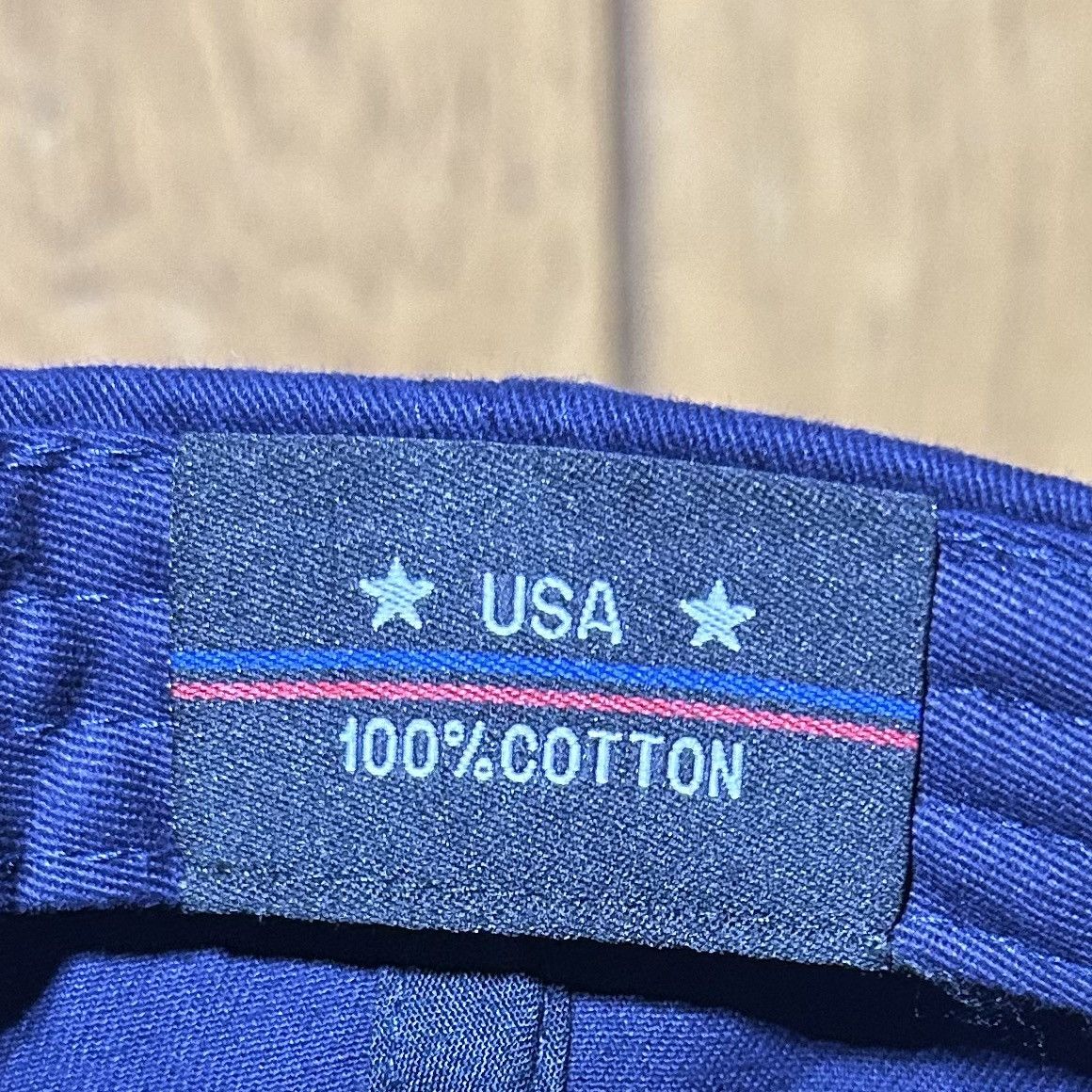 Vintage Vintage New Jersey Hat Cap USA Flag Strapback Embroidery O/S Size ONE SIZE - 8 Thumbnail