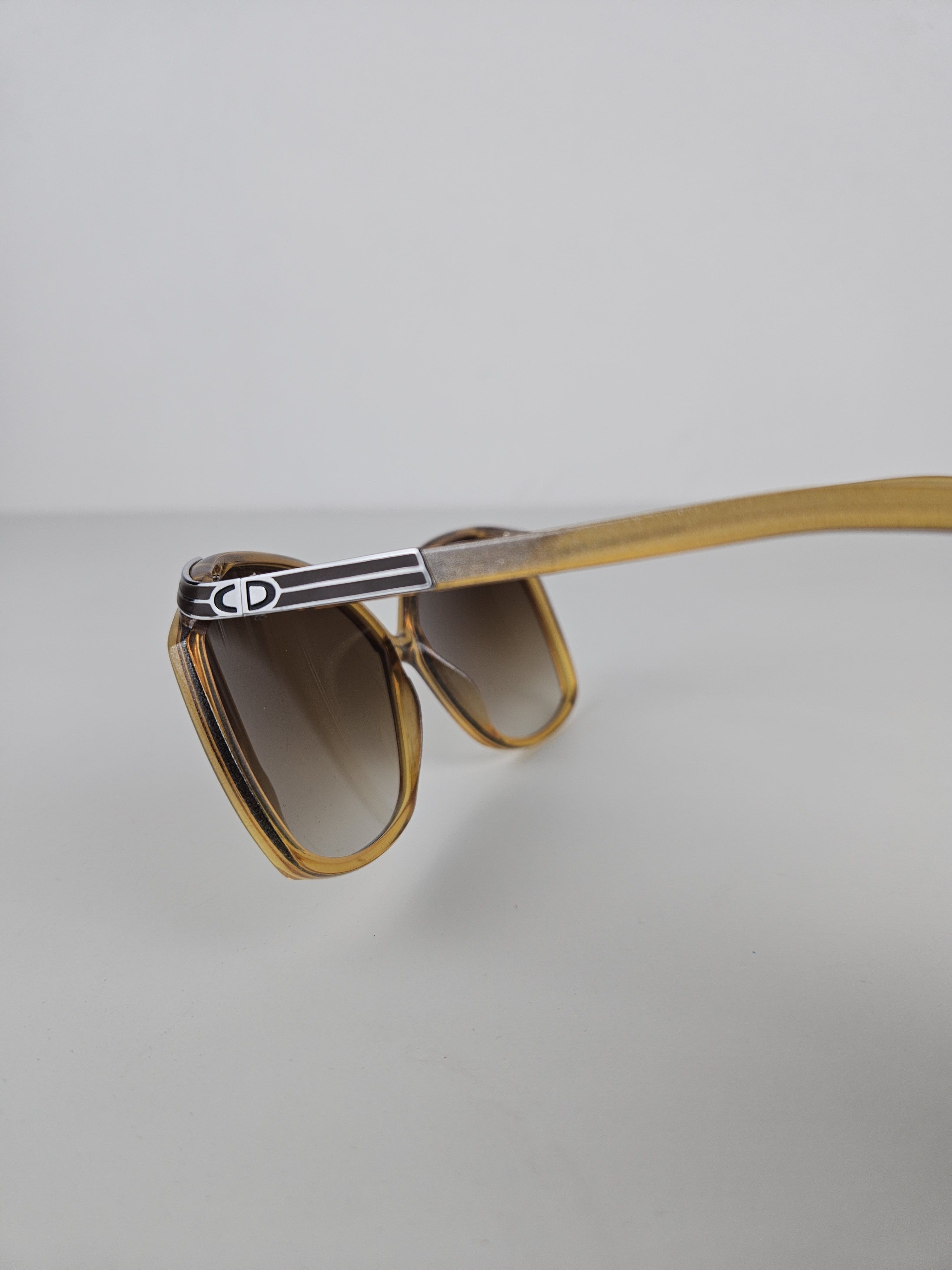 Dior Vintage 80s Dior 2104 31 oversized sunglasses Size ONE SIZE - 11 Thumbnail