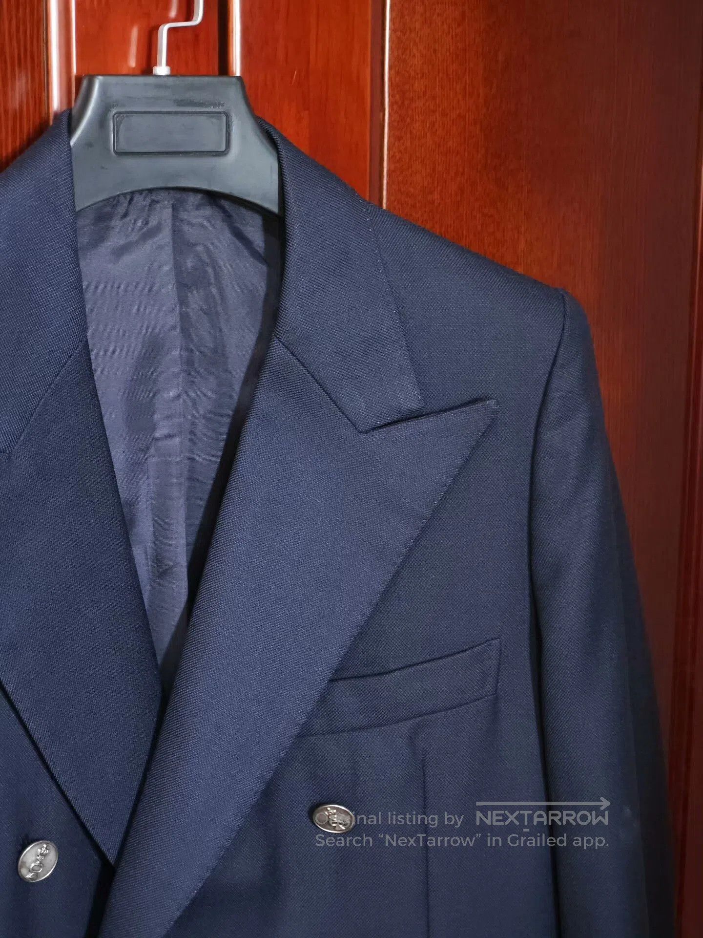 Lanvin Lanvin Double-Breasted Wool Blazer. Size US M / EU 48-50 / 2 - 2 Thumbnail