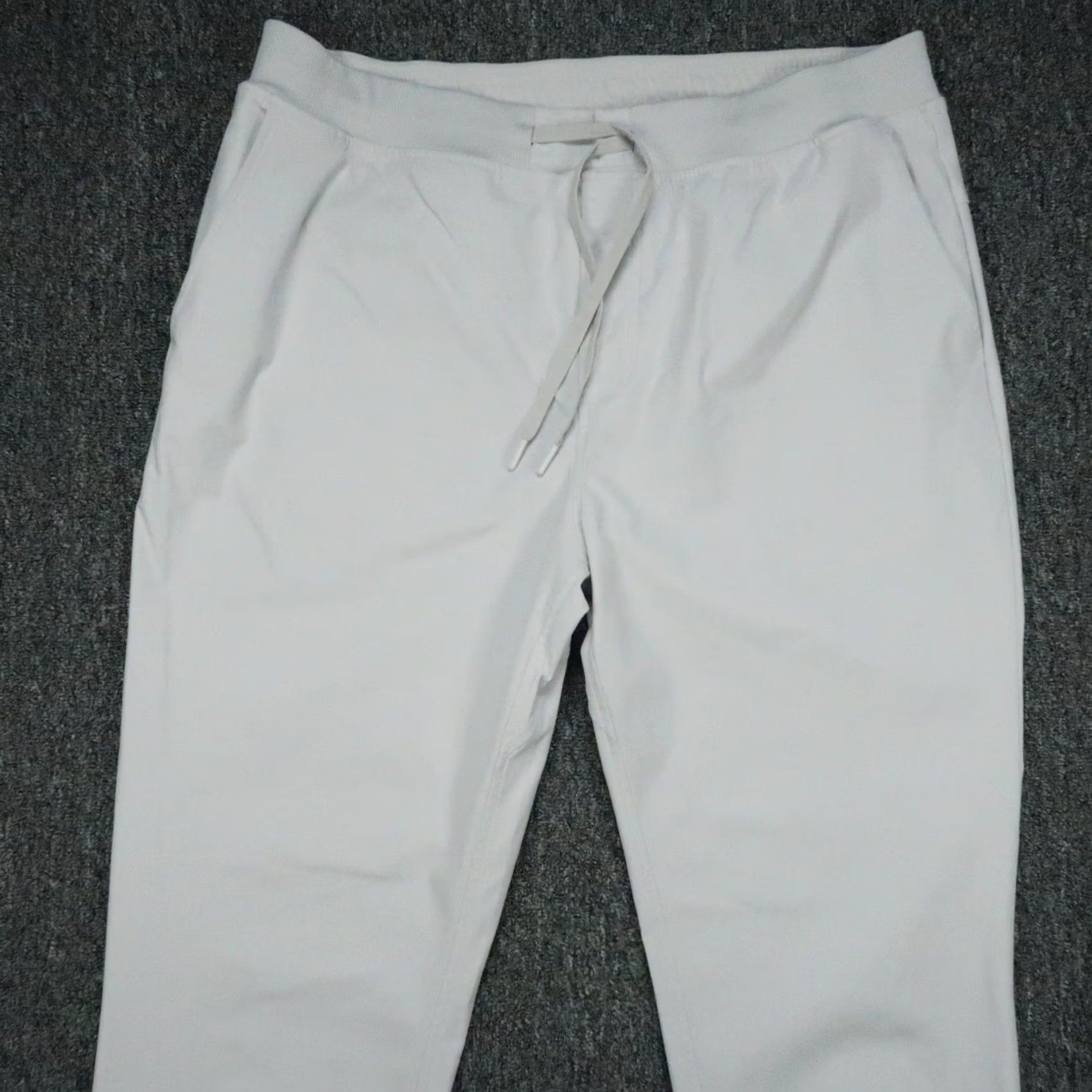 Delta Rhoback Pants Mens 2XL Gray Delta Performance Jogger Athletic Golf Stretch Tapered Inseam 31 in Size US 39 - 2 Thumbnail