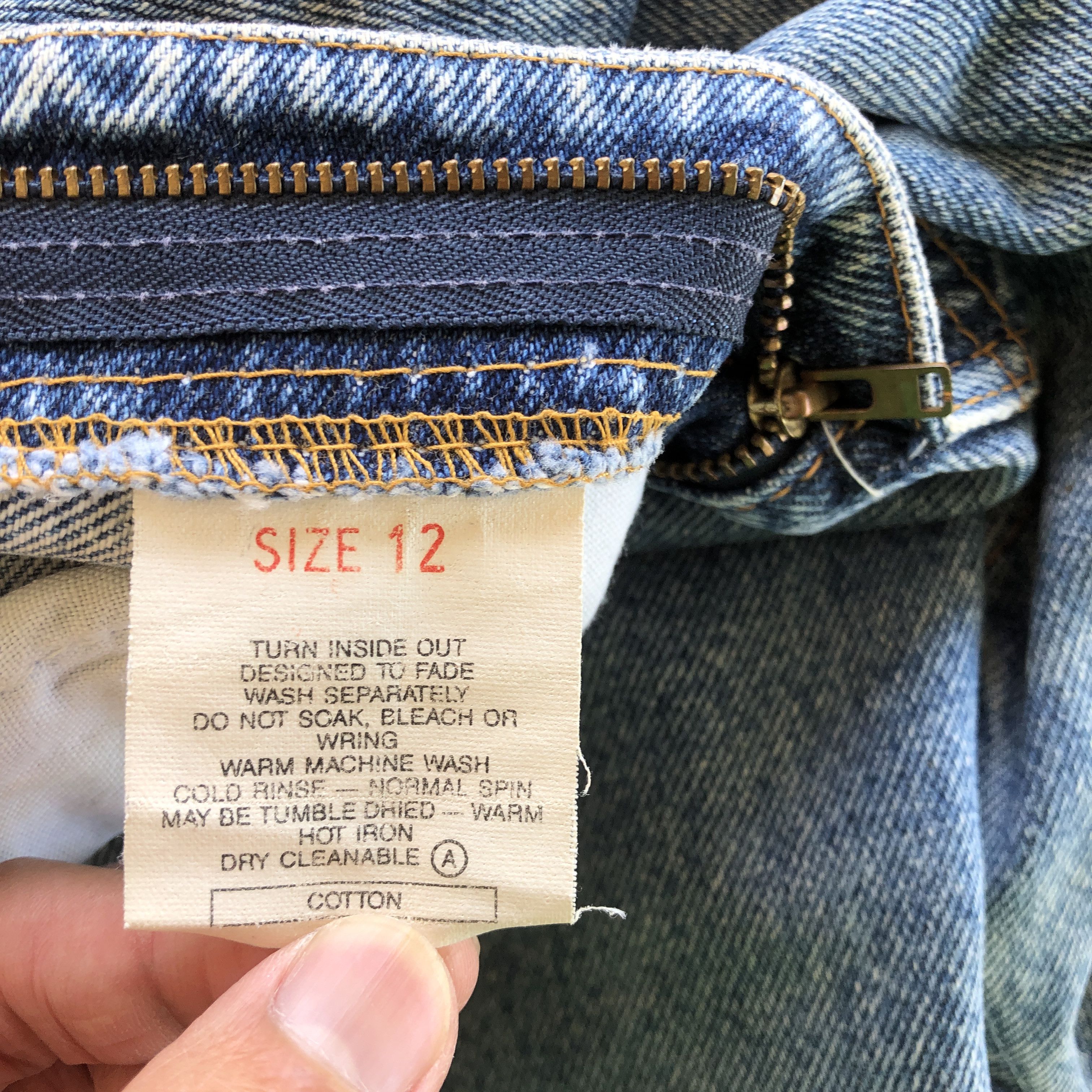 Levi's Vintage Levis Faded Stone Wash Jeans Levi's 553 Denim Pants Size 28" / US 6 / IT 42 - 9 Thumbnail