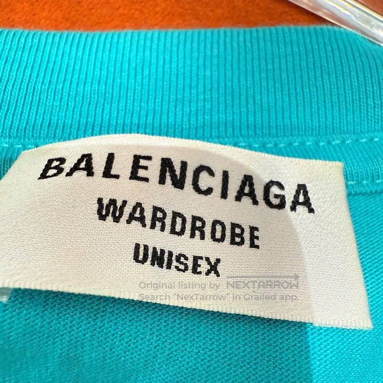 Balenciaga Balenciaga Blue short-sleeved T-shirt, size S Size US S / EU 44-46 / 1 - 3 Thumbnail