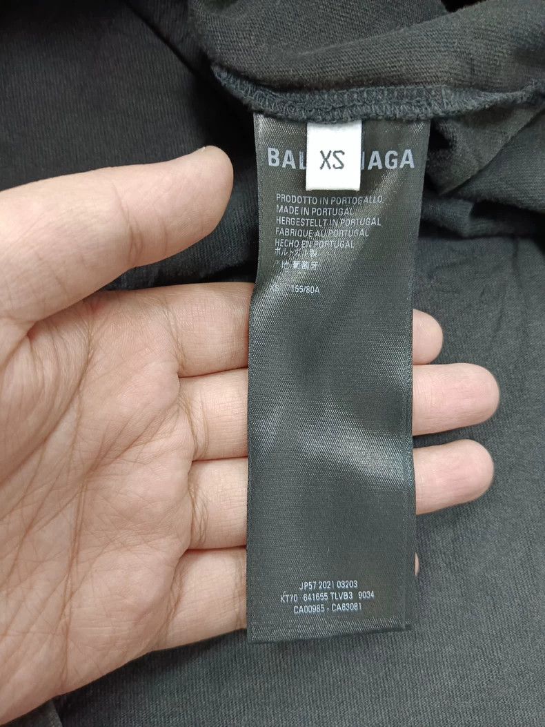 Balenciaga Balenciaga Make old letter printed short sleeve T-shirt br Size US XXL / EU 58 / 5 - 5 Thumbnail