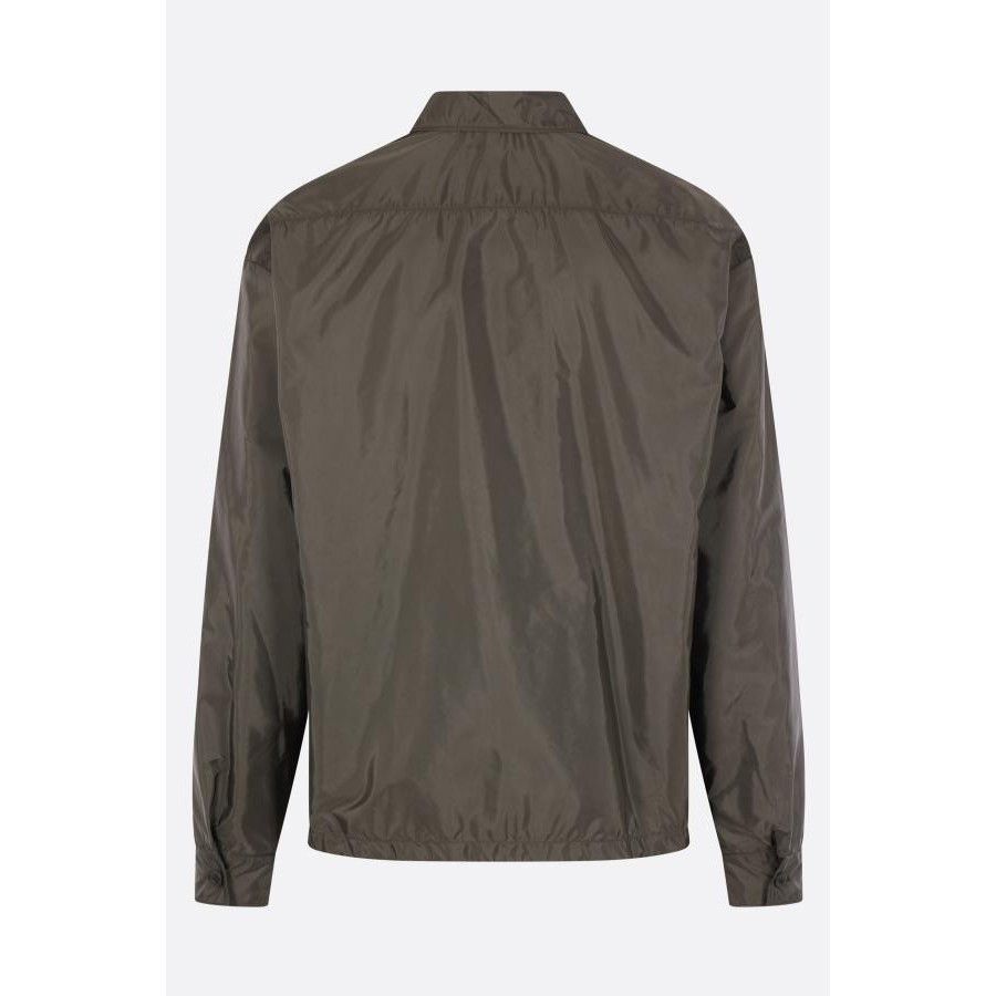 Prada PRADA Re-Nylon Green Full Zip Overshirt New & Authentic (Men Size US L / EU 52-54 / 3 - 2 Thumbnail