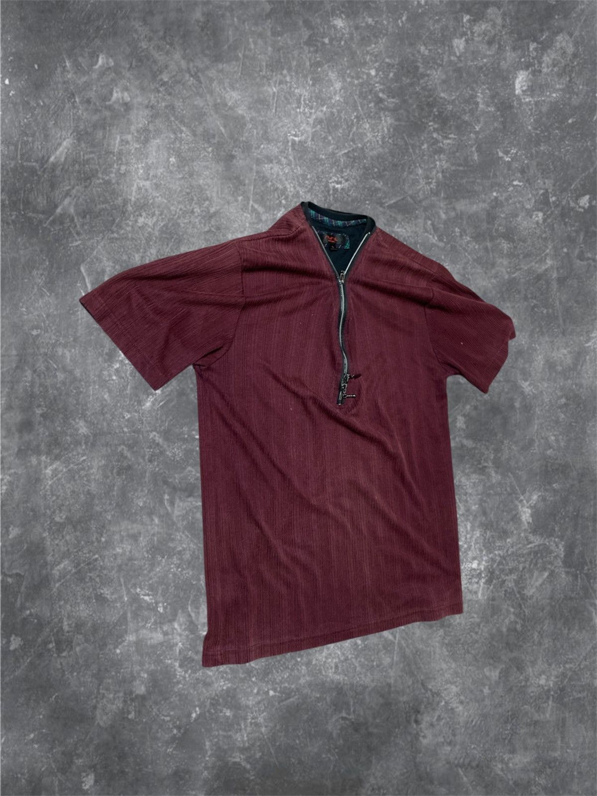 Japanese Brand 2000s Japanese archive Vkei triple zipper short sleeve Size US M / EU 48-50 / 2 - 2 Thumbnail