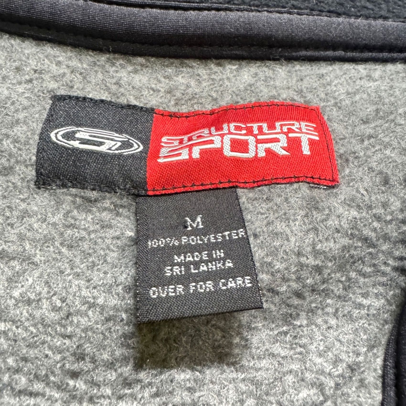 Vintage VINTAGE Structure Sport Vest Men M Grey Y2K Cotton Blend 90s Mens Size US M / EU 48-50 / 2 - 4 Thumbnail
