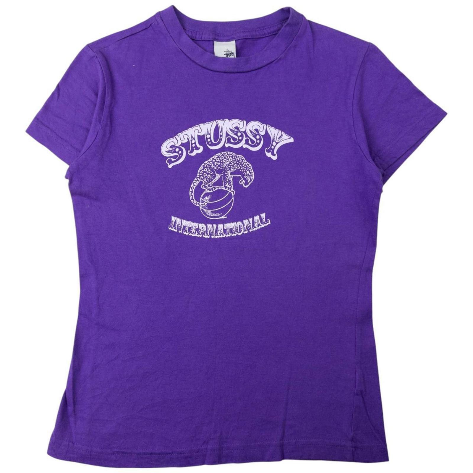 Stussy × Vintage 00's Stussy Baby Doll Tee Dolly Dearest - L
