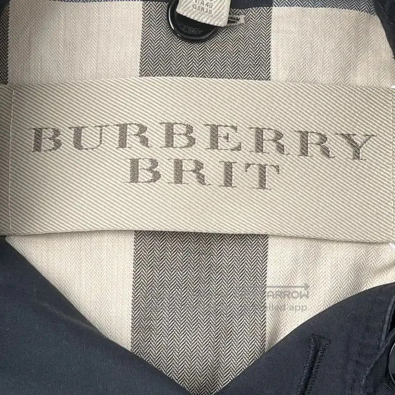 Burberry Burberry Ladies Trench Coat in Navy. Size M / US 6-8 / IT 42-44 - 6 Thumbnail