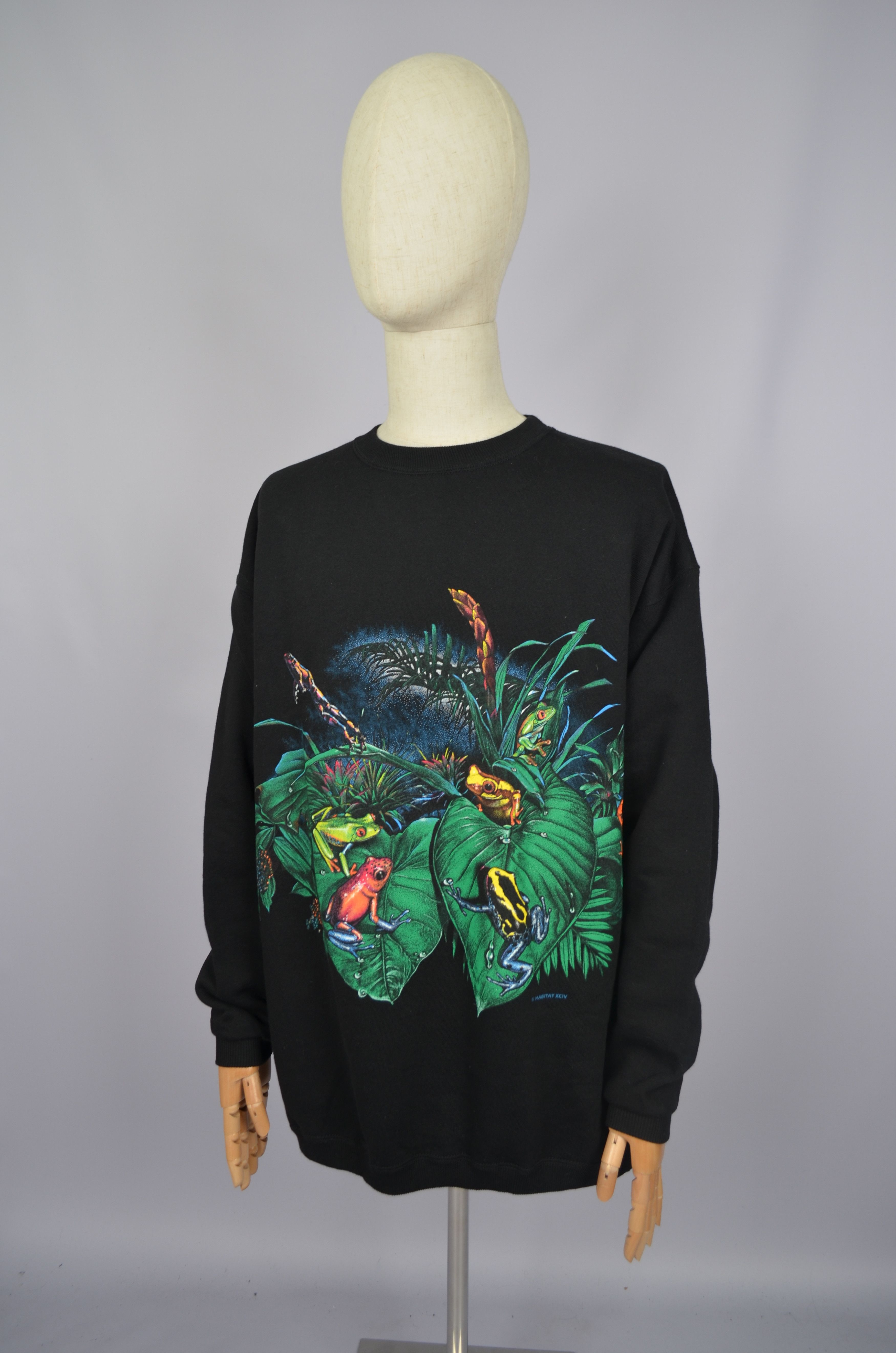 Habitat × Vintage Vintage Habitat Nature Sweatshirt XL 1994 Frogs USA BNWT! Size US XL / EU 56 / 4 - 1 Thumbnail