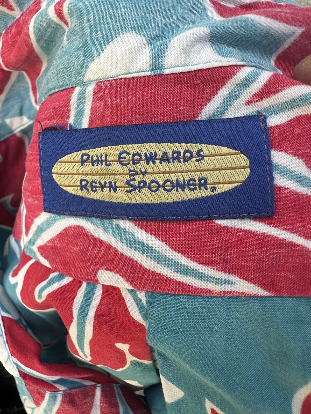 Reyn Spooner Reyn Spooner Phil Edwards Multicolored Full Button Men's 2XL Size US XXL / EU 58 / 5 - 4 Thumbnail