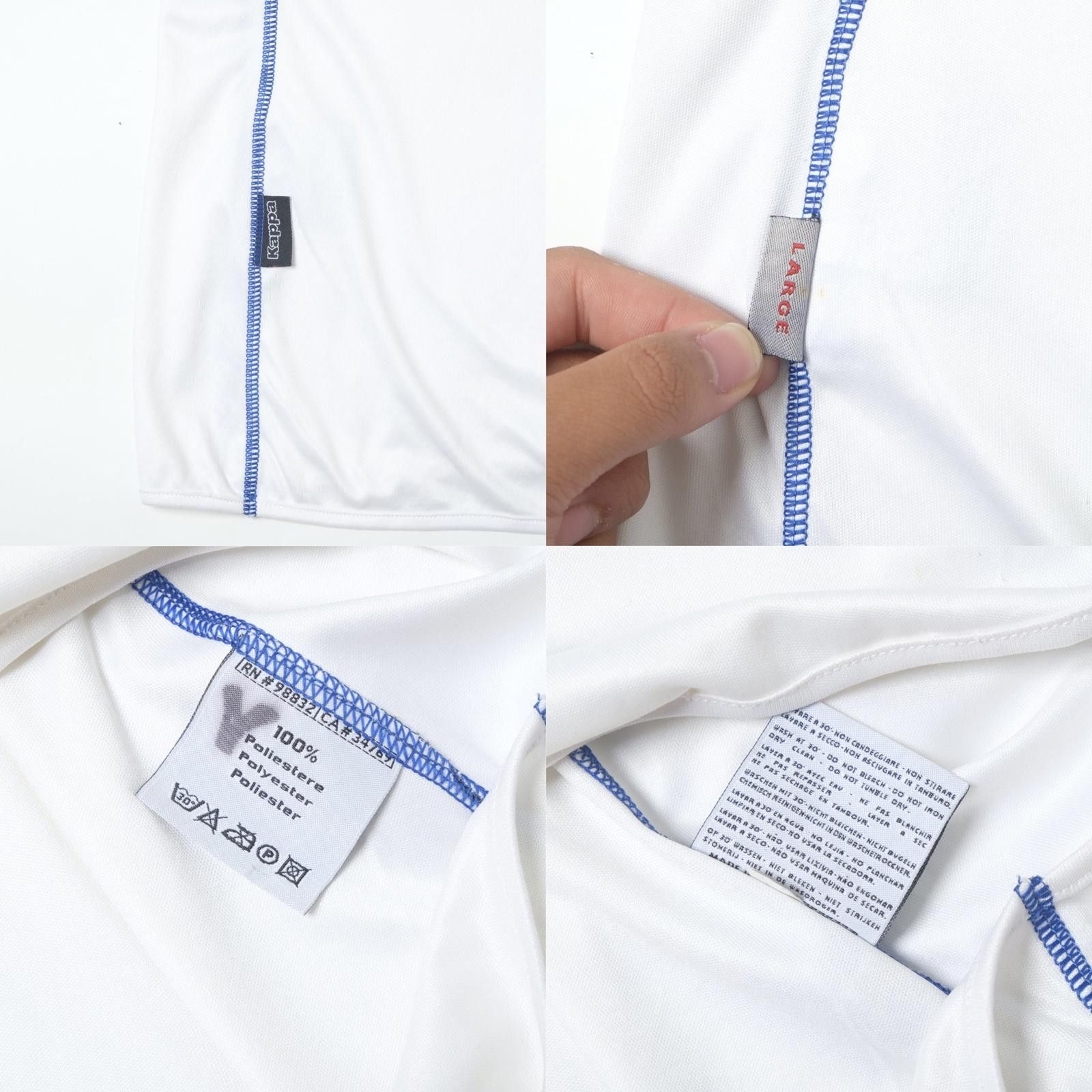 Kappa 2002/03 KRC Genk (Belgium) Away Shirt Kappa (M) Size US M / EU 48-50 / 2 - 6 Thumbnail