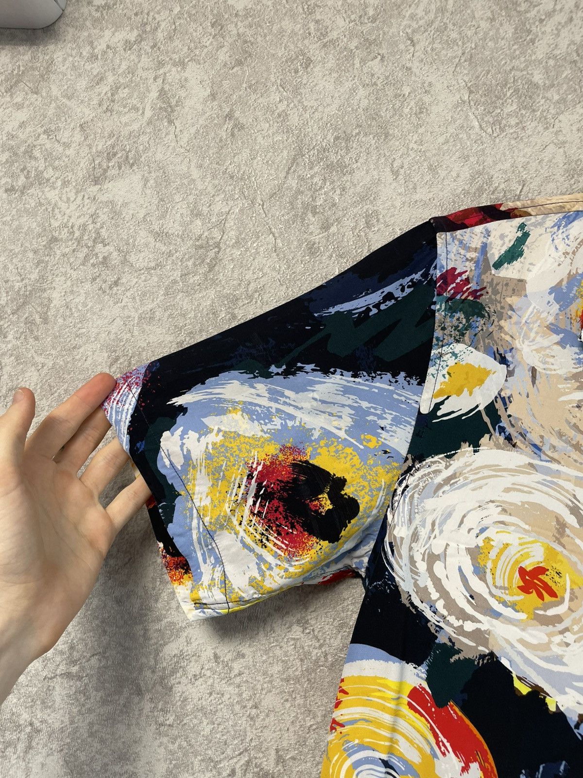Aime Leon Dore Aime Leon Dore ALD Floral Brush Stroke Leisure Shirt Size US M / EU 48-50 / 2 - 4 Thumbnail