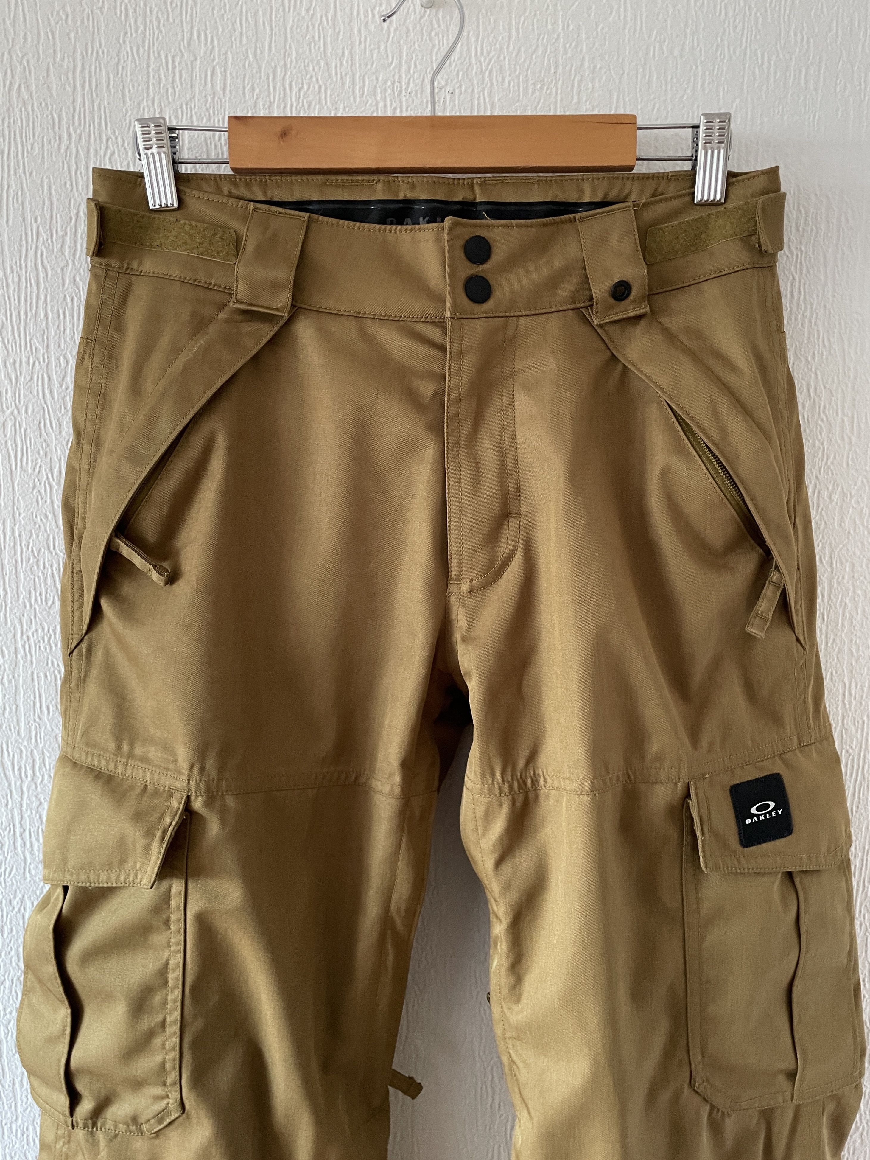 Oakley Vintage OAKLEY Cargo Pants Ski Shell Brown A2953 Size US 30 / EU 46 - 7 Thumbnail