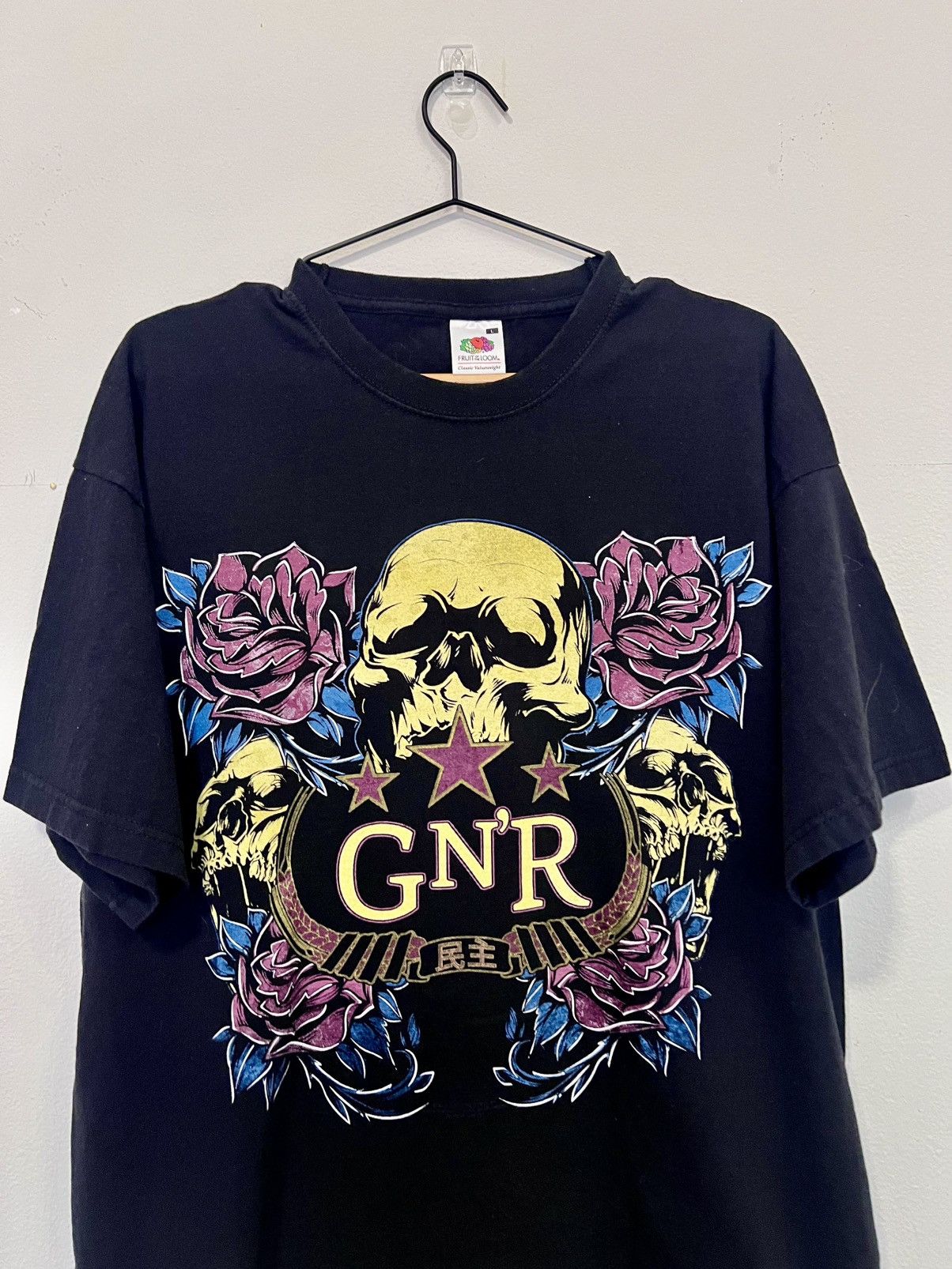 Fruit Of The Loom Guns N’ Roses 2012 European Tour Tee L Size US L / EU 52-54 / 3 - 2 Thumbnail